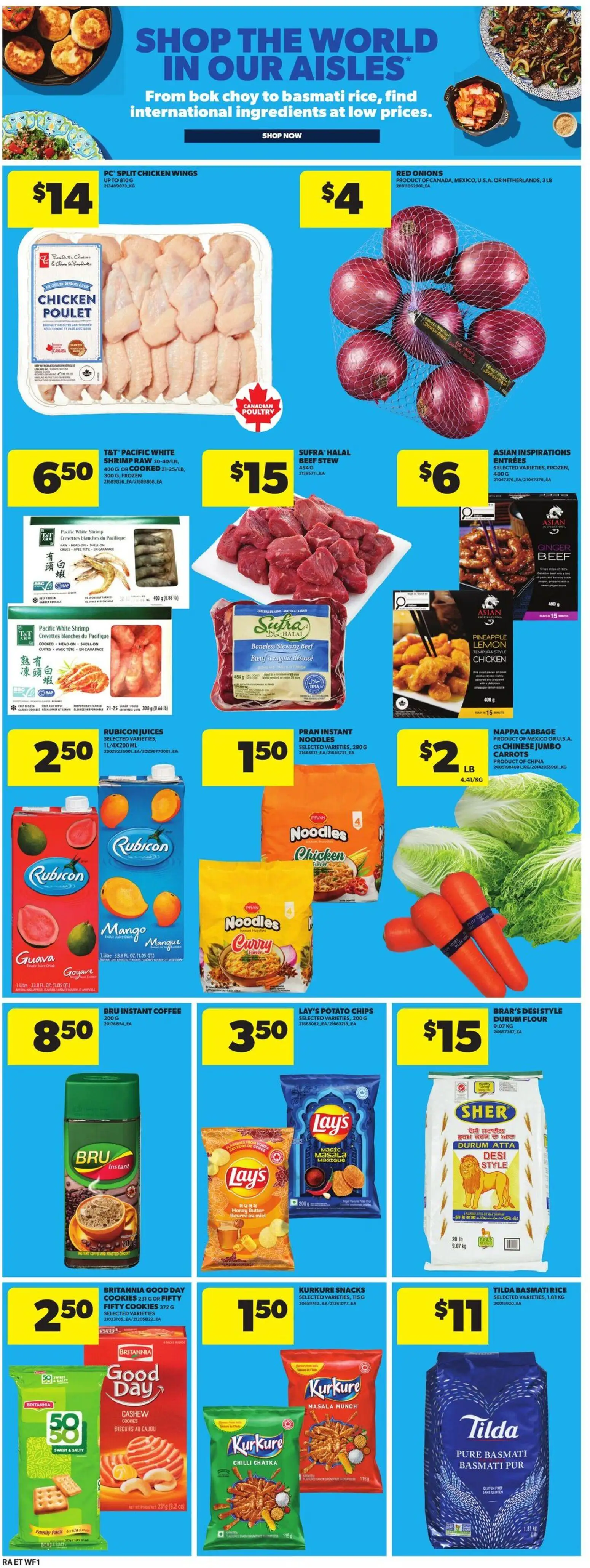 Atlantic Superstore flyer valid from 23.04.2026 | Page: 19 | Products: Beef, Chips, Cookies, Coffee