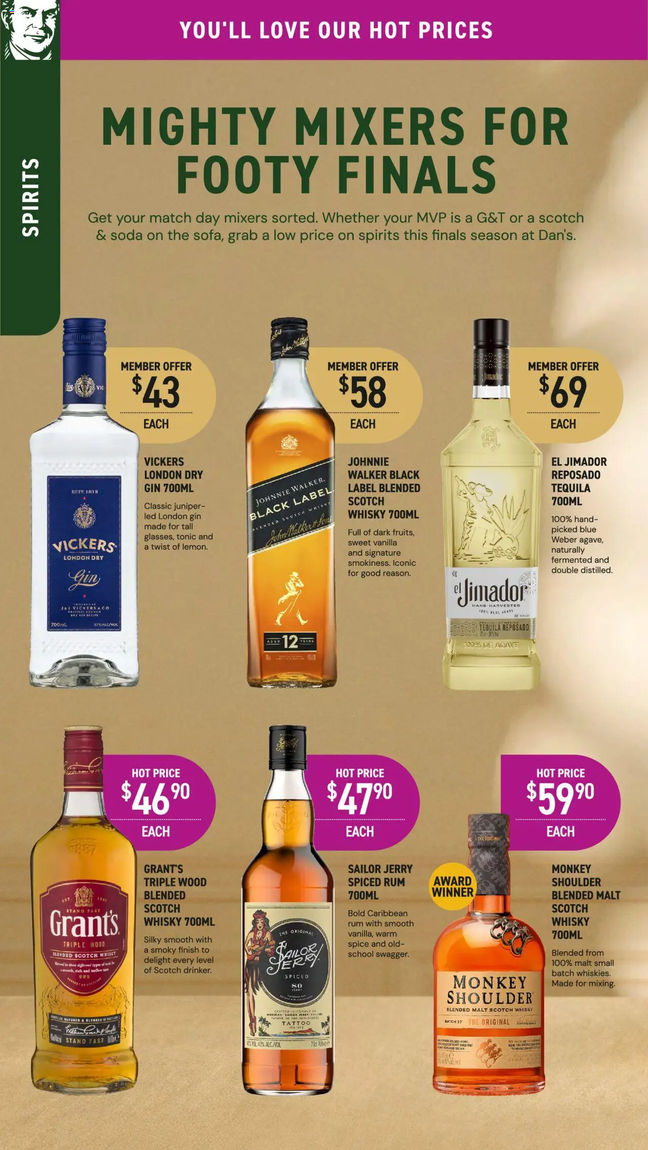 Dan Murphy's catalogue - valid from 25.09.2025 | Page: 23 | Products: Gin, Rum, Wood, Scotch