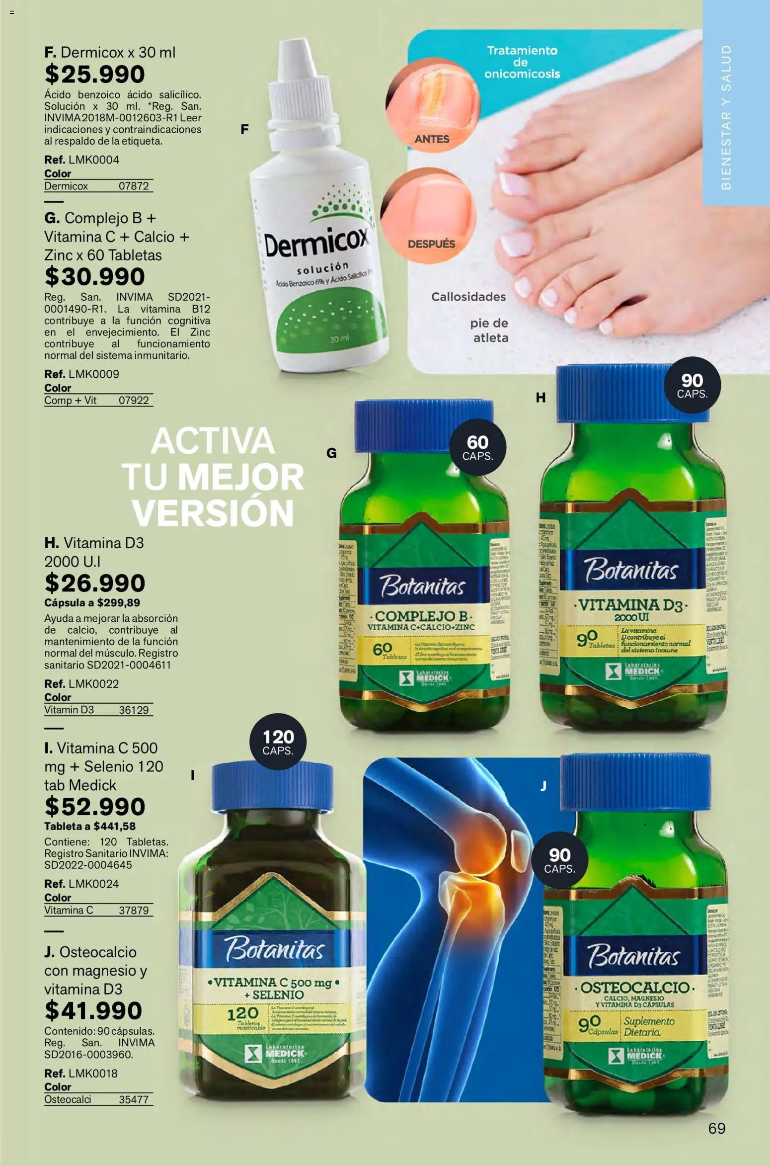 Leonisa revista - valida desde el 05.02.2026 | Página: 69 | Productos: Tableta, Sanitario