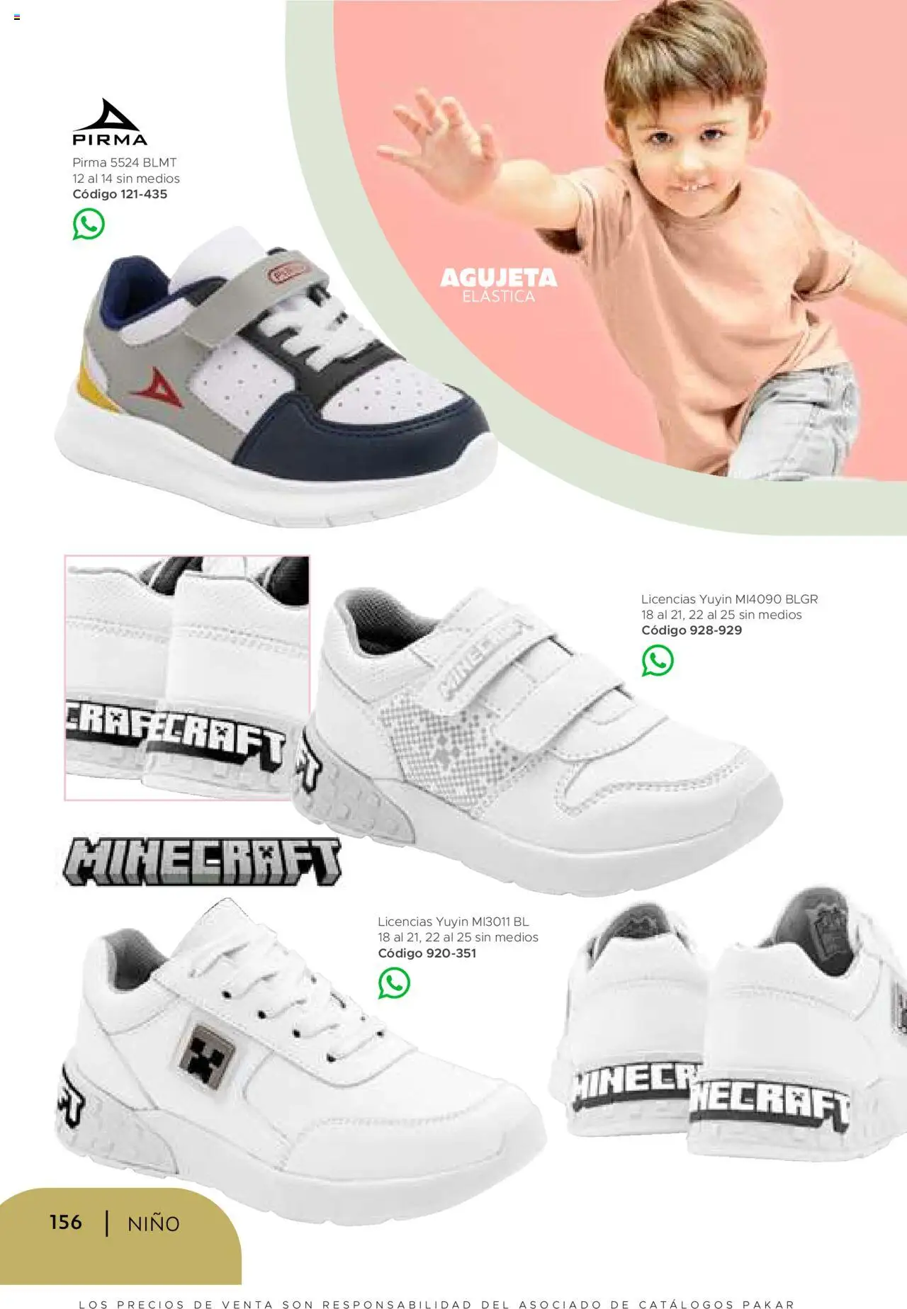 Nuevas ofertas de SC Pakar válidas en toda la República Mexicana desde el 24.07.2025. ¡Encuentra las mejores ofertas en SC Pakar - Catálogo Nino otoño / invierno! | Página: 156