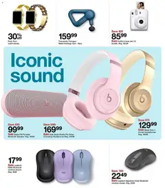 Preview of Target weekly ads valid from 08.03.2026 | Page: 15 | Products: Watch, Headphones, Gun