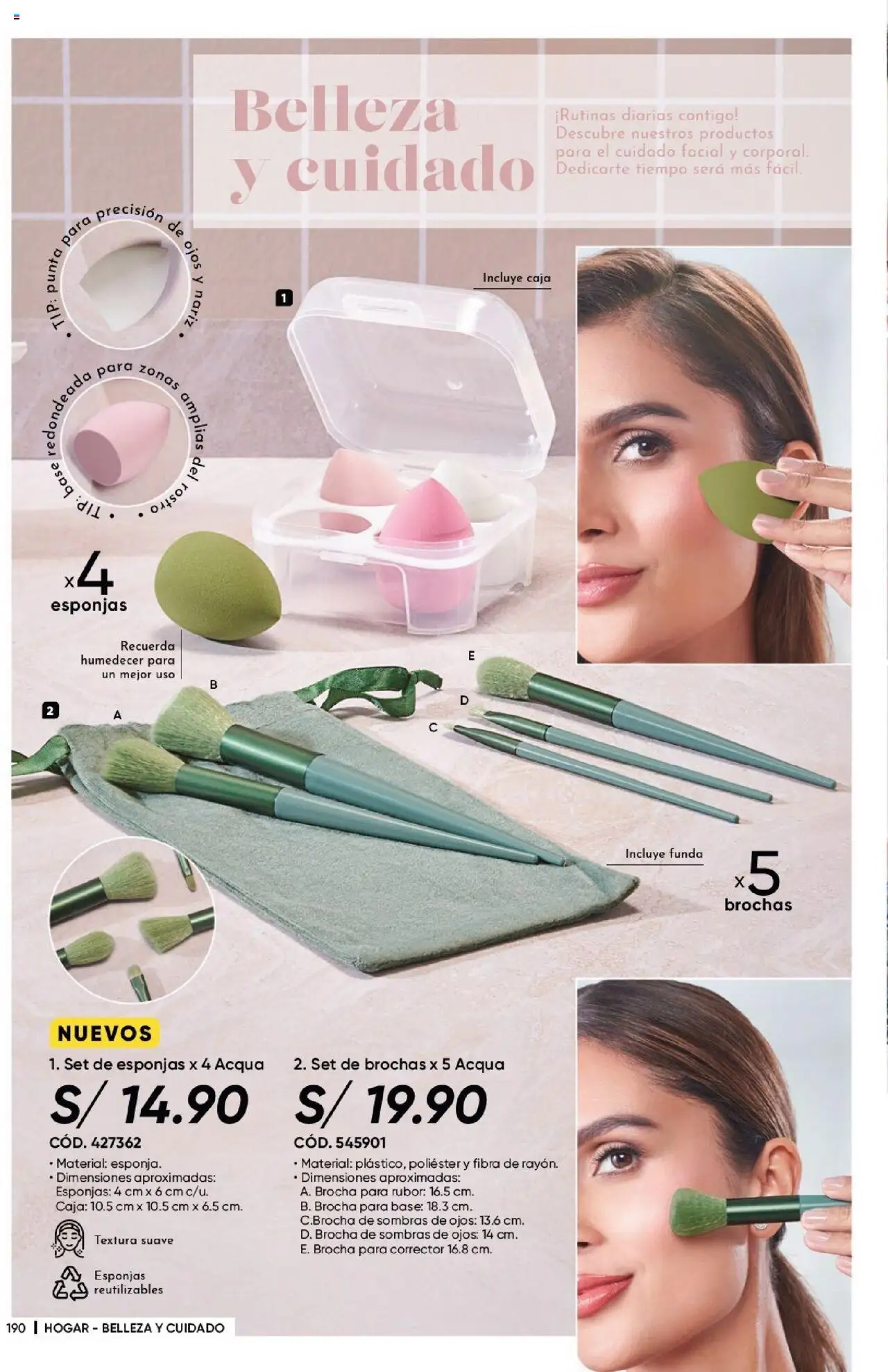 Catálogo Azzorti válido desde 28.05.2025 | Página: 192 | Productos: Brocha, Caja, Corrector, Rubor