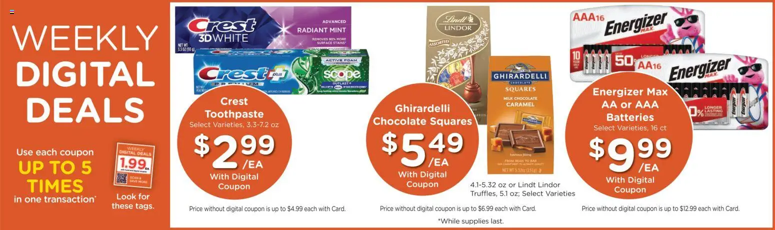 Fred Meyer Weekly Ad - valid from 17.12.2025 | Page: 3 | Products: Milk, Chocolate, Toothpaste