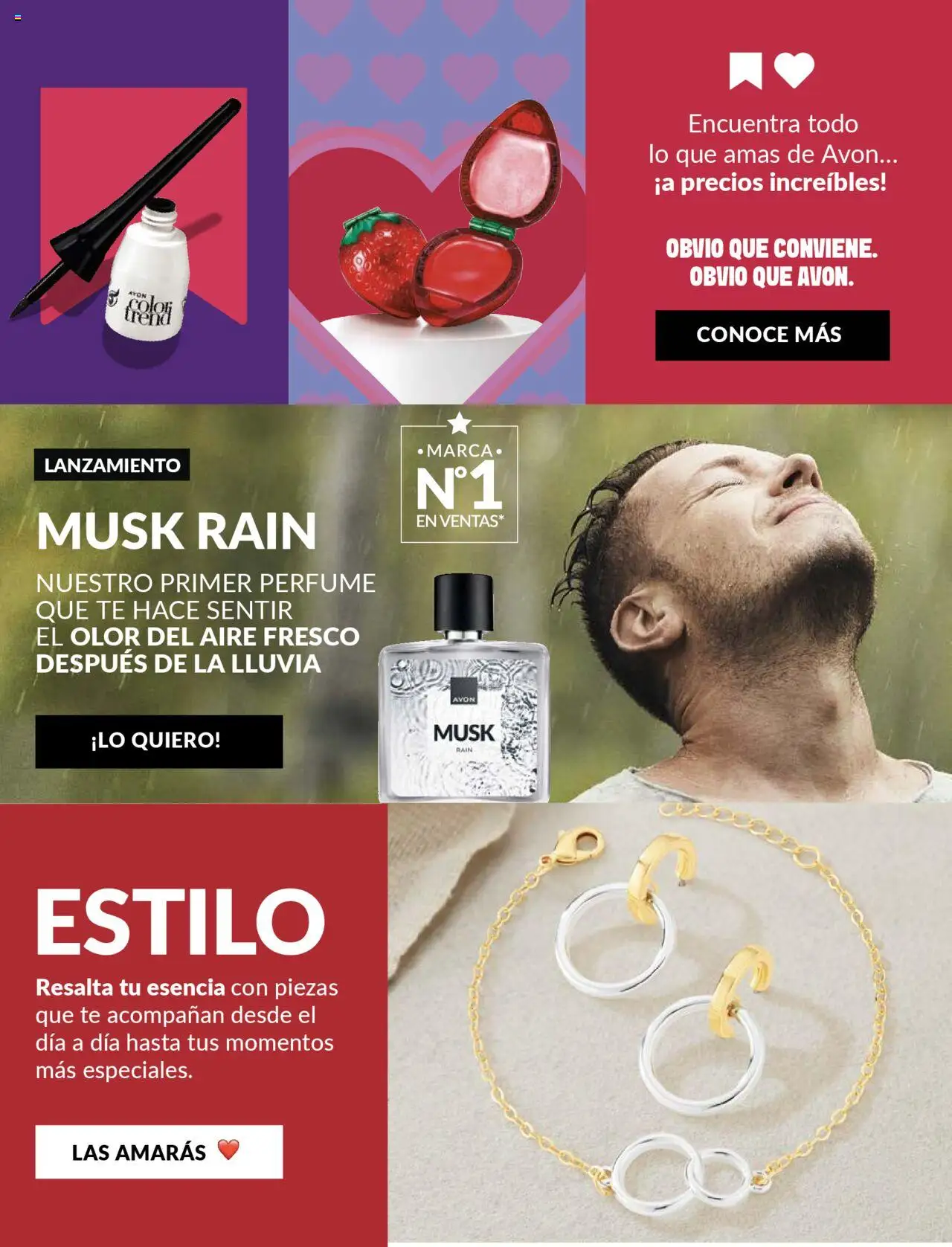 Catálogo Avon válido desde 11.08.2025 | Página: 4 | Productos: Té, Perfume