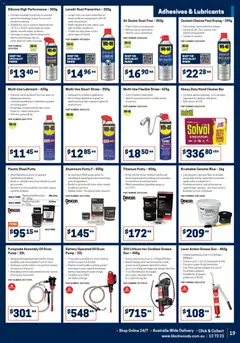 Preview of Black Woods Catalogue  - valid from 09.02.2026 | Page: 19 | Products: Battery, Cleaner, Scrub, Tools