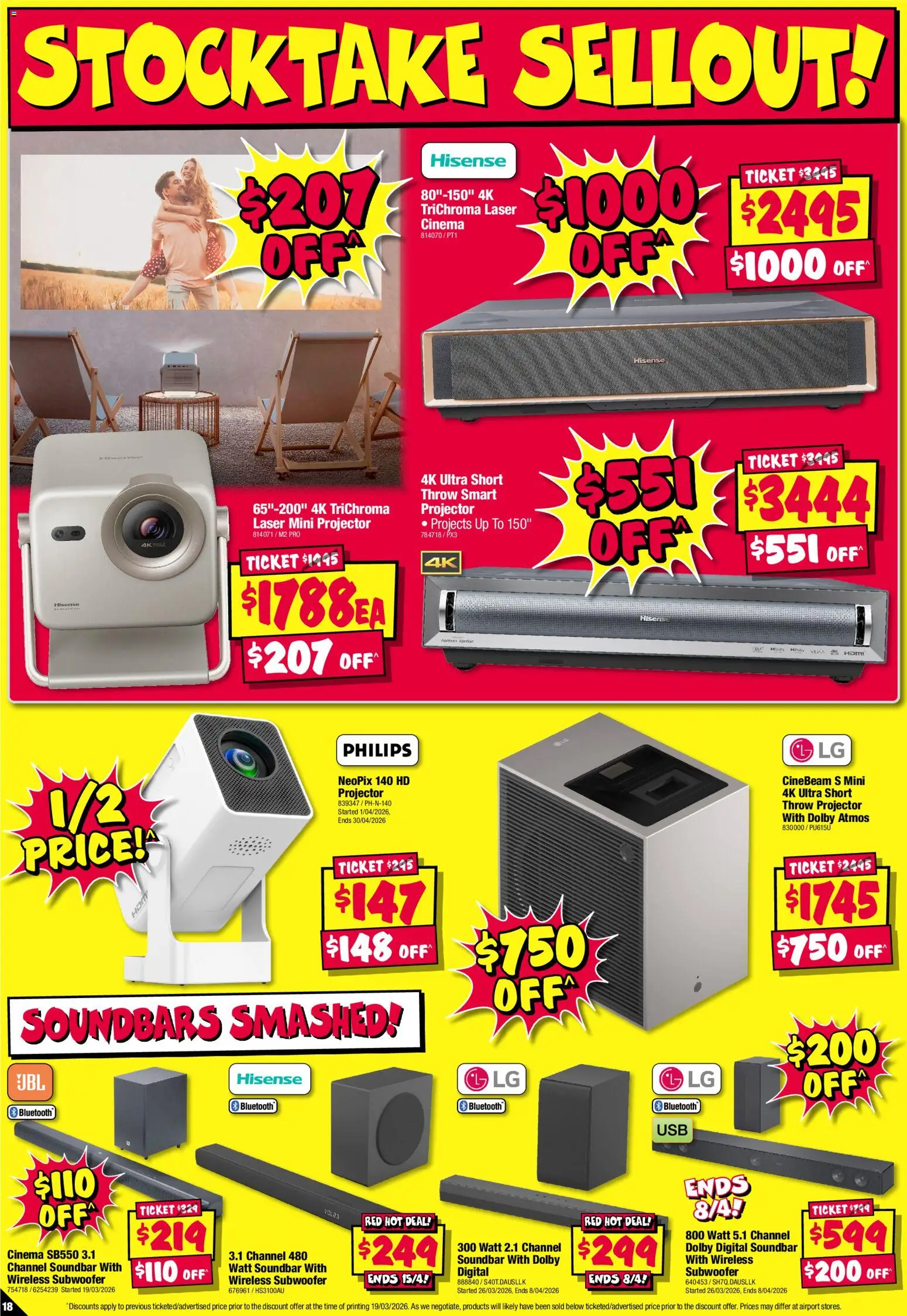 JB Hi-Fi catalogue - valid from 02.04.2026 | Page: 18 | Products: Digital, Projector