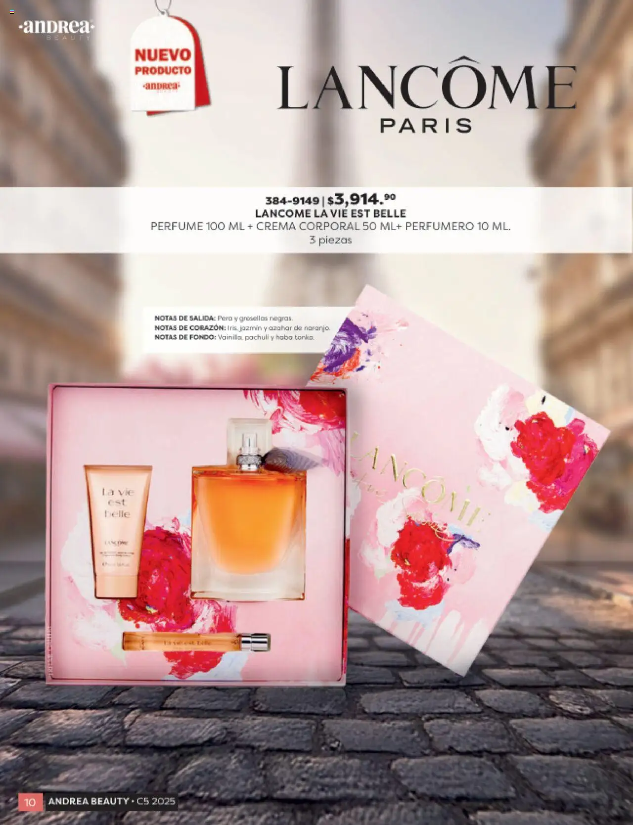 Nuevas ofertas de Andrea válidas en toda la República Mexicana desde el 24.08.2025. ¡Encuentra las mejores ofertas en Andrea - Catálogo Beauty Campaña 5! | Página: 10 | Productos: Crema, Perfume, Crema corporal