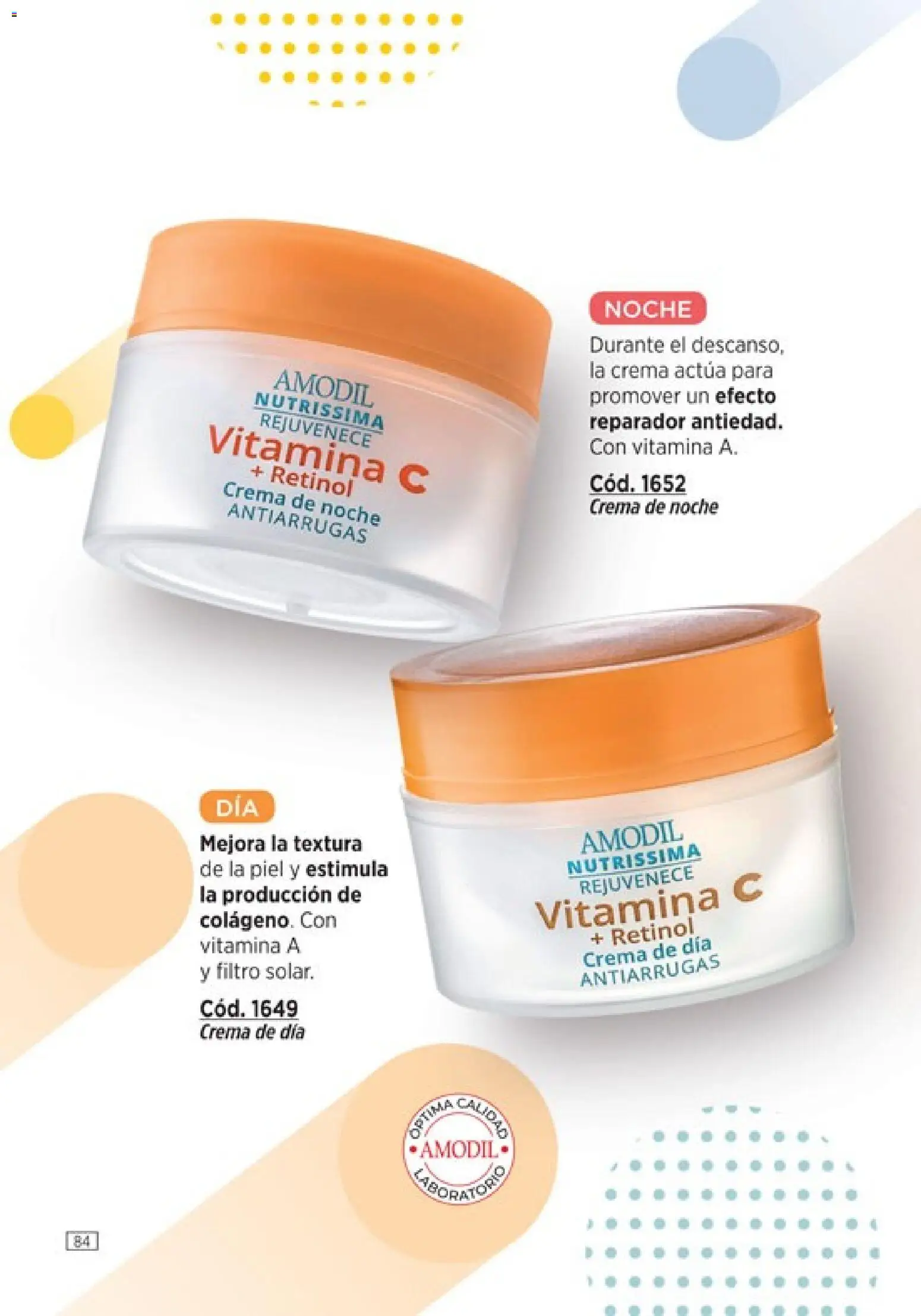 Catálogo Amodil Campaña 4 │ válido desde el 01.03.2026 | Página: 84 | Productos: Crema