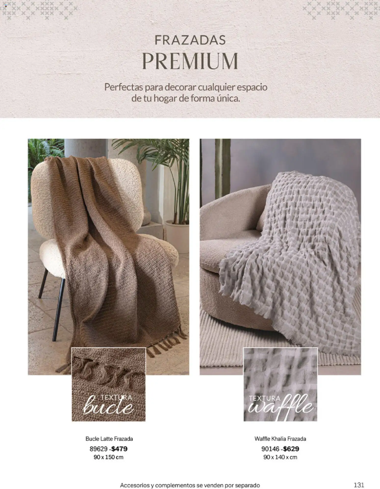 Nuevas ofertas de Vianney válidas en toda la República Mexicana desde el 06.03.2026. ¡Encuentra las mejores ofertas en Vianney catálogo Tu hogar, nuestra pasión! | Página: 133