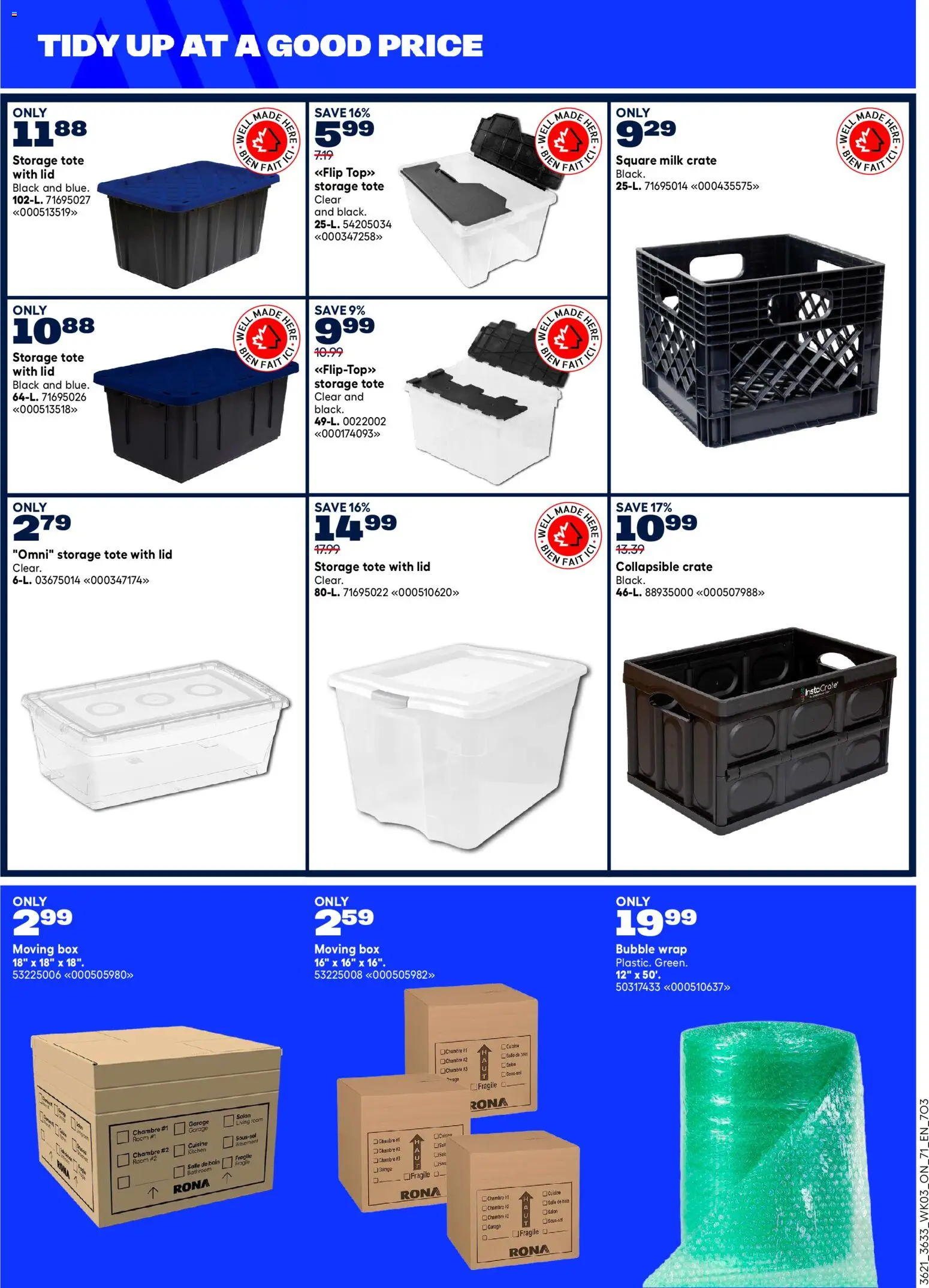 Rona flyer valid from 12.02.2026 | Page: 15 | Products: Box, Milk