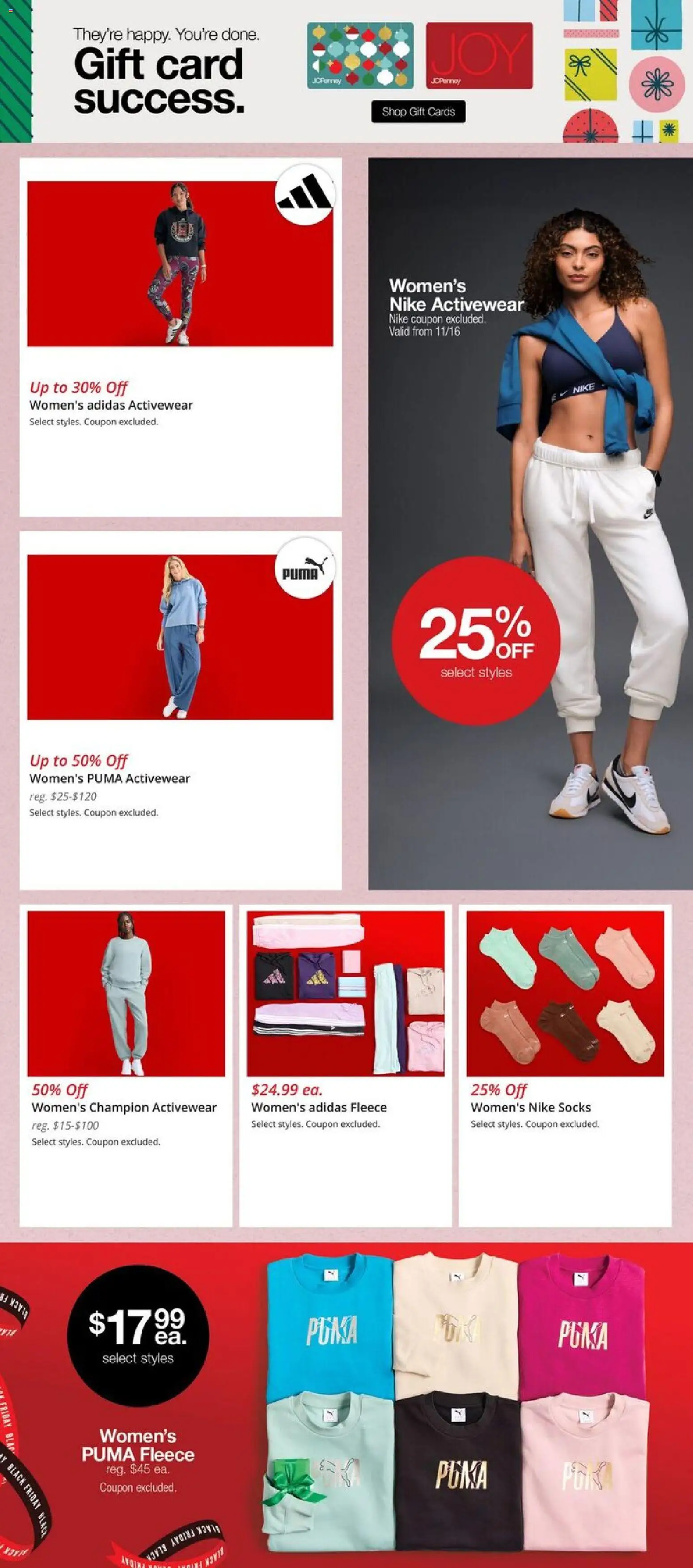 JCPenney Black Friday Women´s Deals - valid from 07.11.2025 | Page: 8 | Products: Socks
