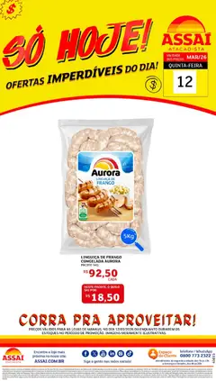 Assaí Atacadista ofertas - AM - Pré-Visualização do folheto da loja Assaí Atacadista, válido de 12.03.2026