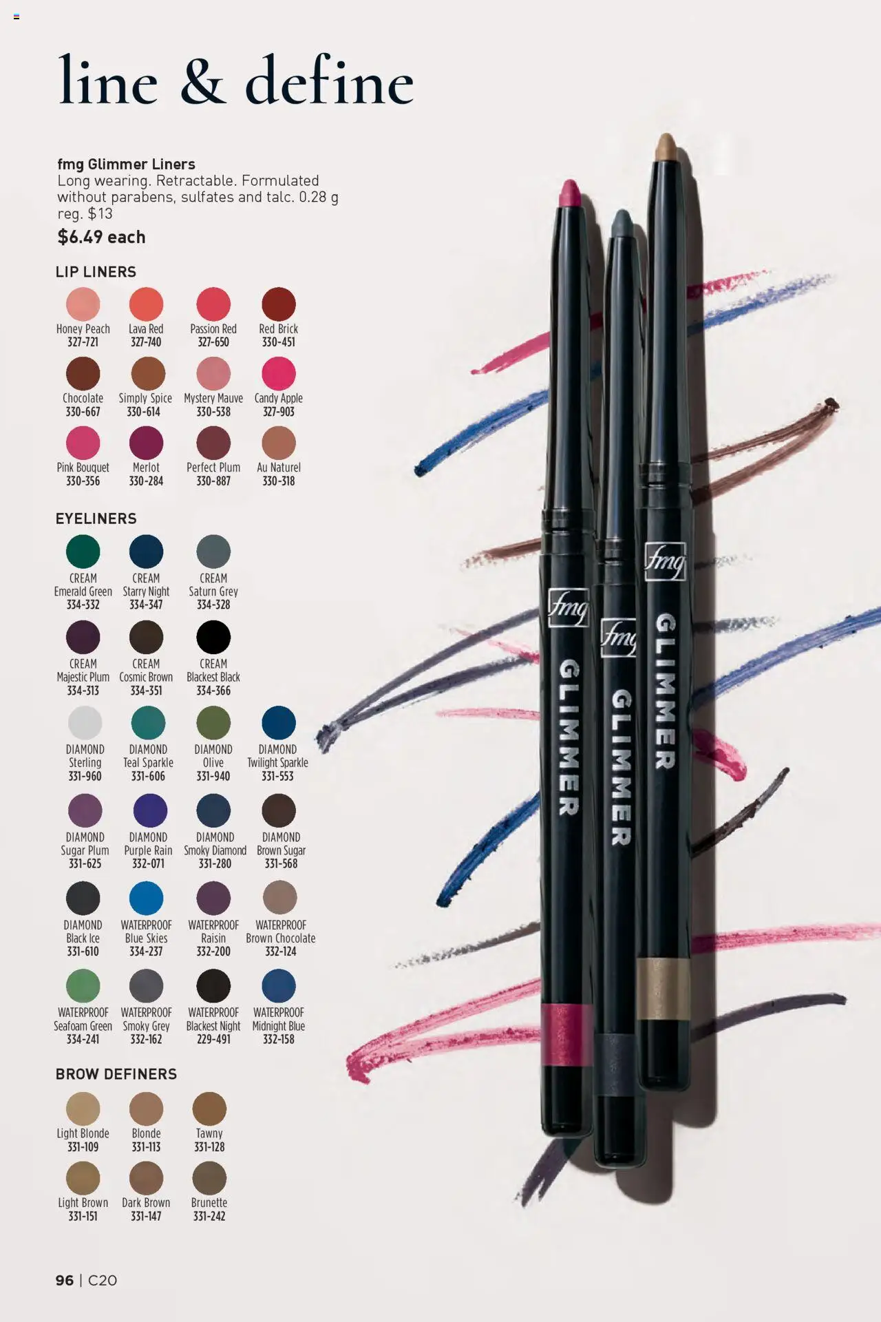 Avon flyer valid from 25.09.2025 | Page: 96 | Products: Cream, Eyeliner, Chocolate