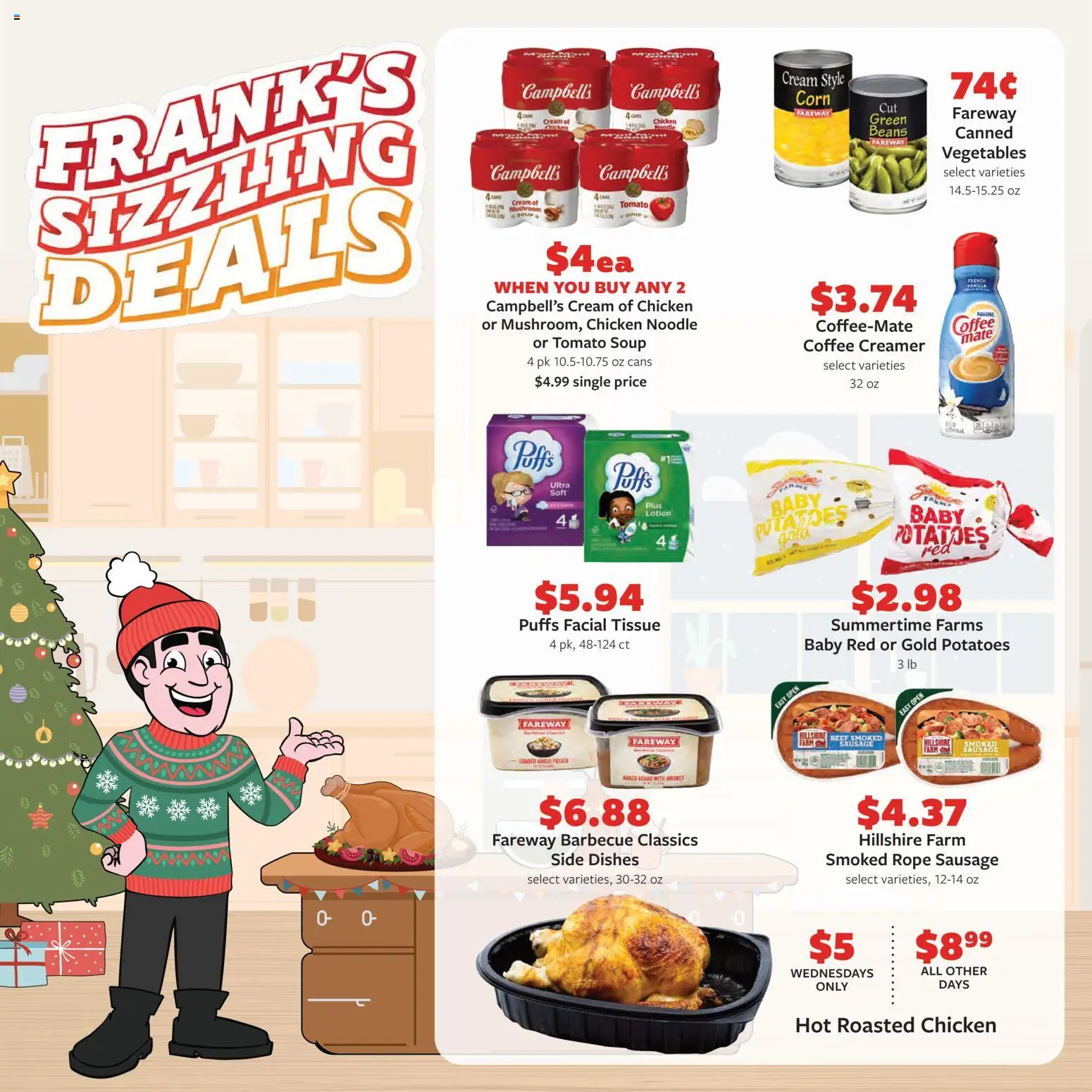 Fareway Weekly Ad - valid from 01.12.2025 | Page: 11 | Products: Beef, Cream, Potatoes, Vegetables