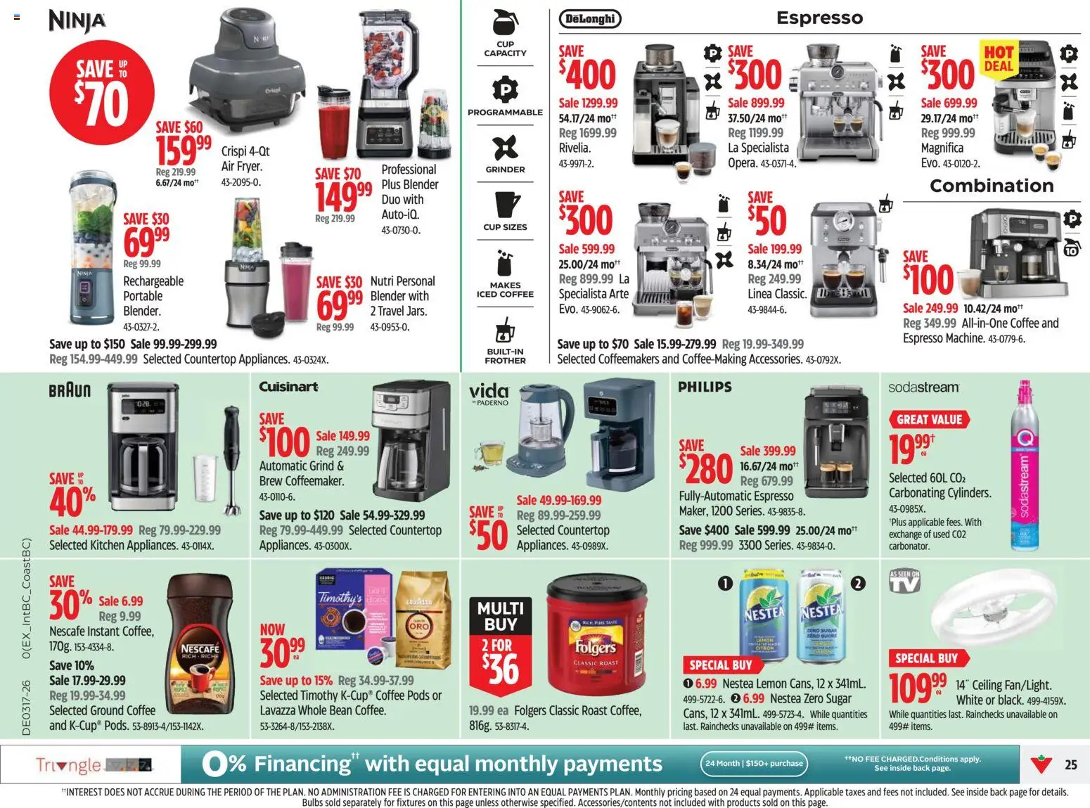 Canadian Tire flyer valid from 23.04.2026 | Page: 25 | Products: Grinder, Coffee