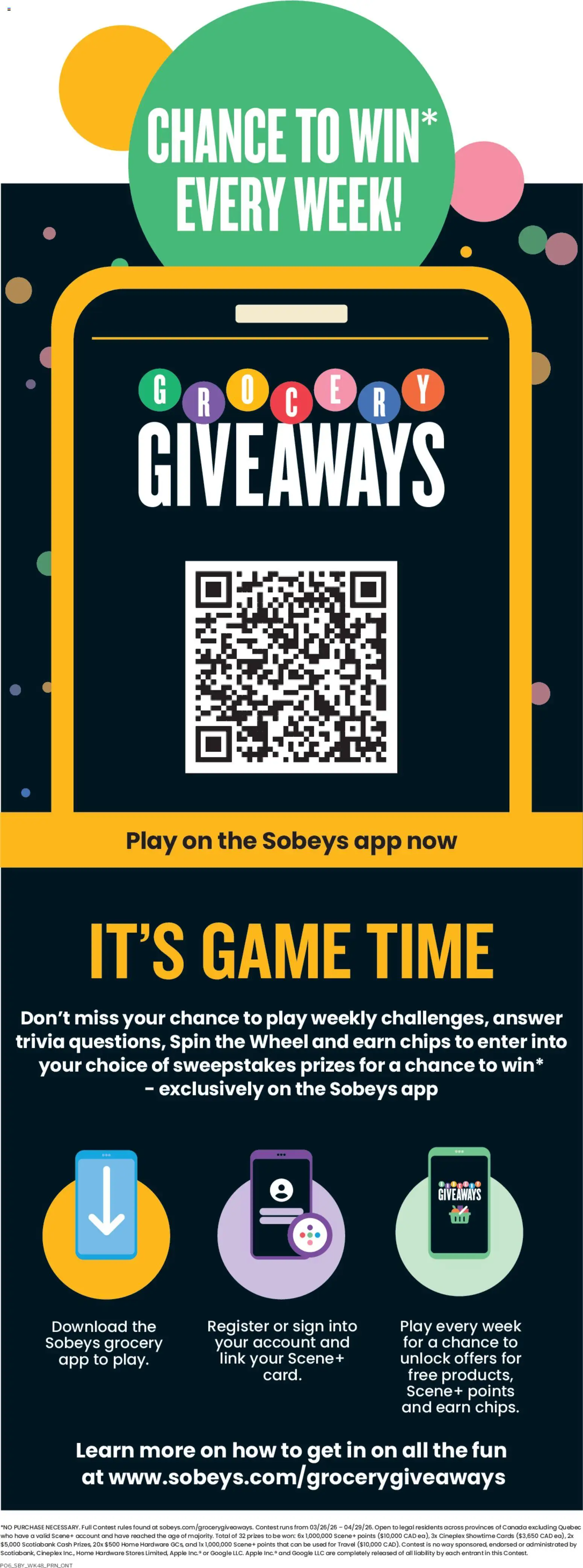 Sobeys flyer valid from 26.03.2026 | Page: 9