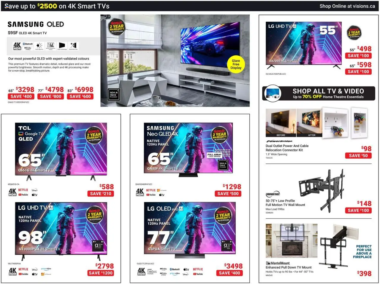 Visions flyer valid from 17.10.2025 | Page: 4 | Products: Tv, Video, Cable, Connector