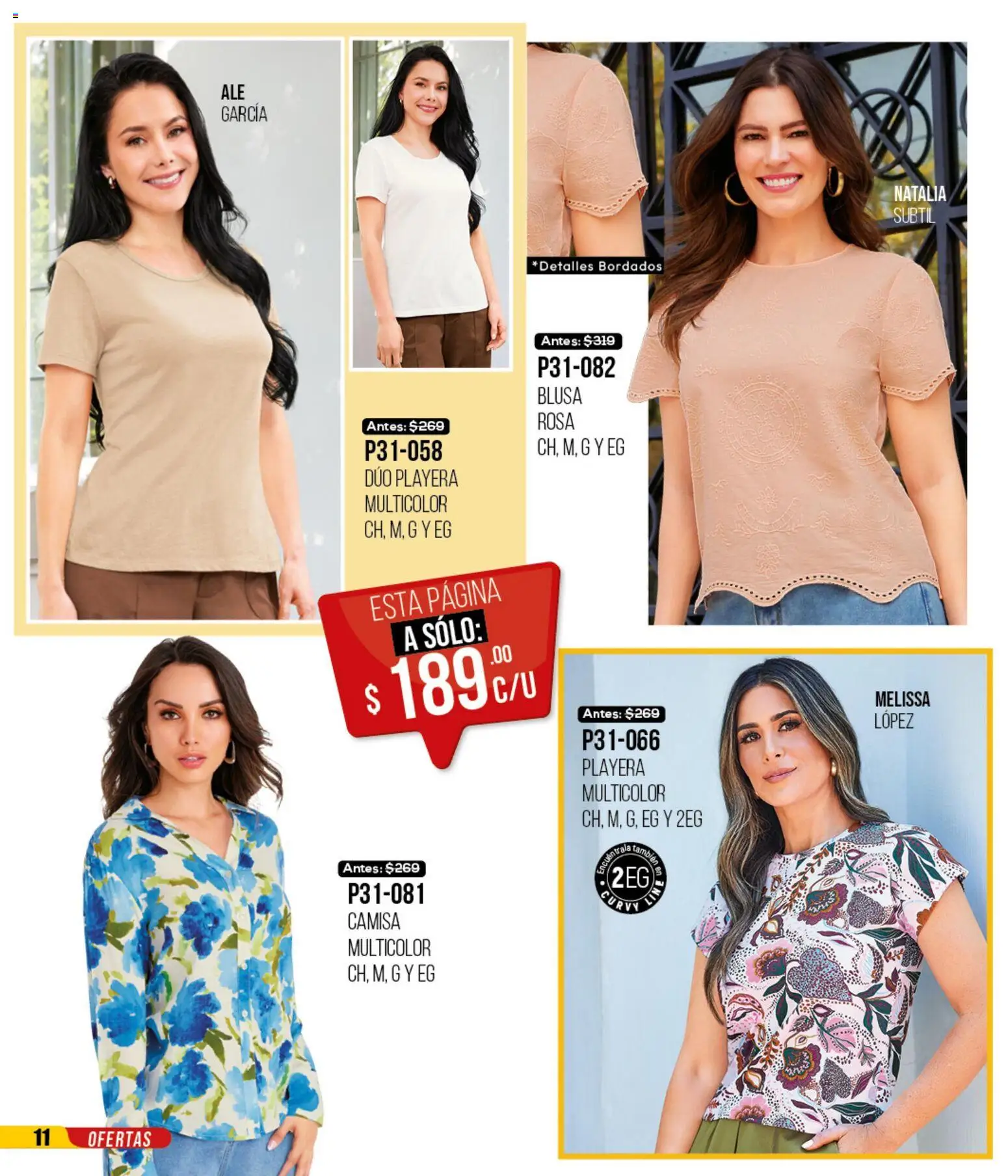 Nuevas ofertas de Cklass válidas en toda la República Mexicana desde el 12.01.2026. ¡Encuentra las mejores ofertas en Cklass catálogo Mega Ofertas Ropa! | Página: 12 | Productos: Blusa, Camisa, Playera