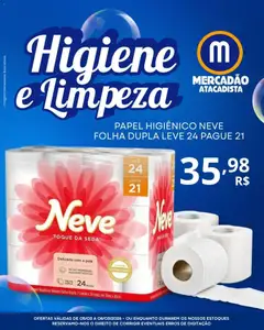 Mercadão Atacadista ofertas Higiene e Limpeza - Pré-Visualização do folheto da loja Mercadão Atacadista, válido de 05.03.2026