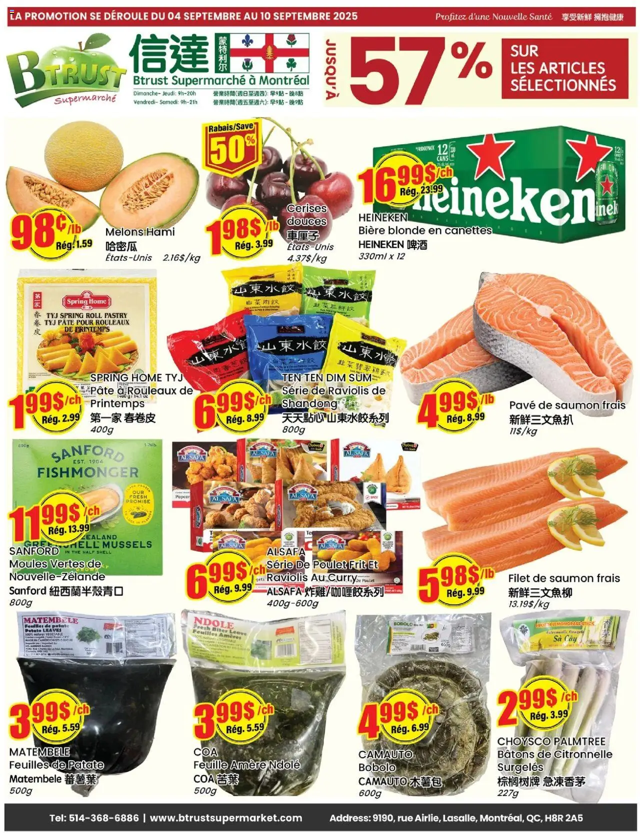 Btrust Supermarket flyer valid from 04.09.2025 | Page: 1