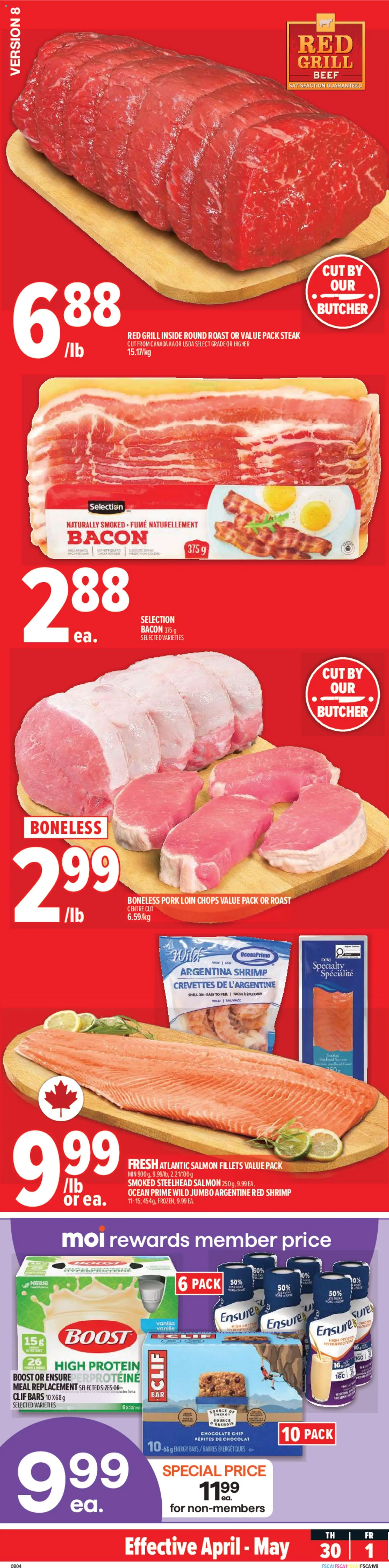 Metro flyer valid from 30.04.2026 | Page: 1 | Products: Beef, Grill, Chocolate, Pork