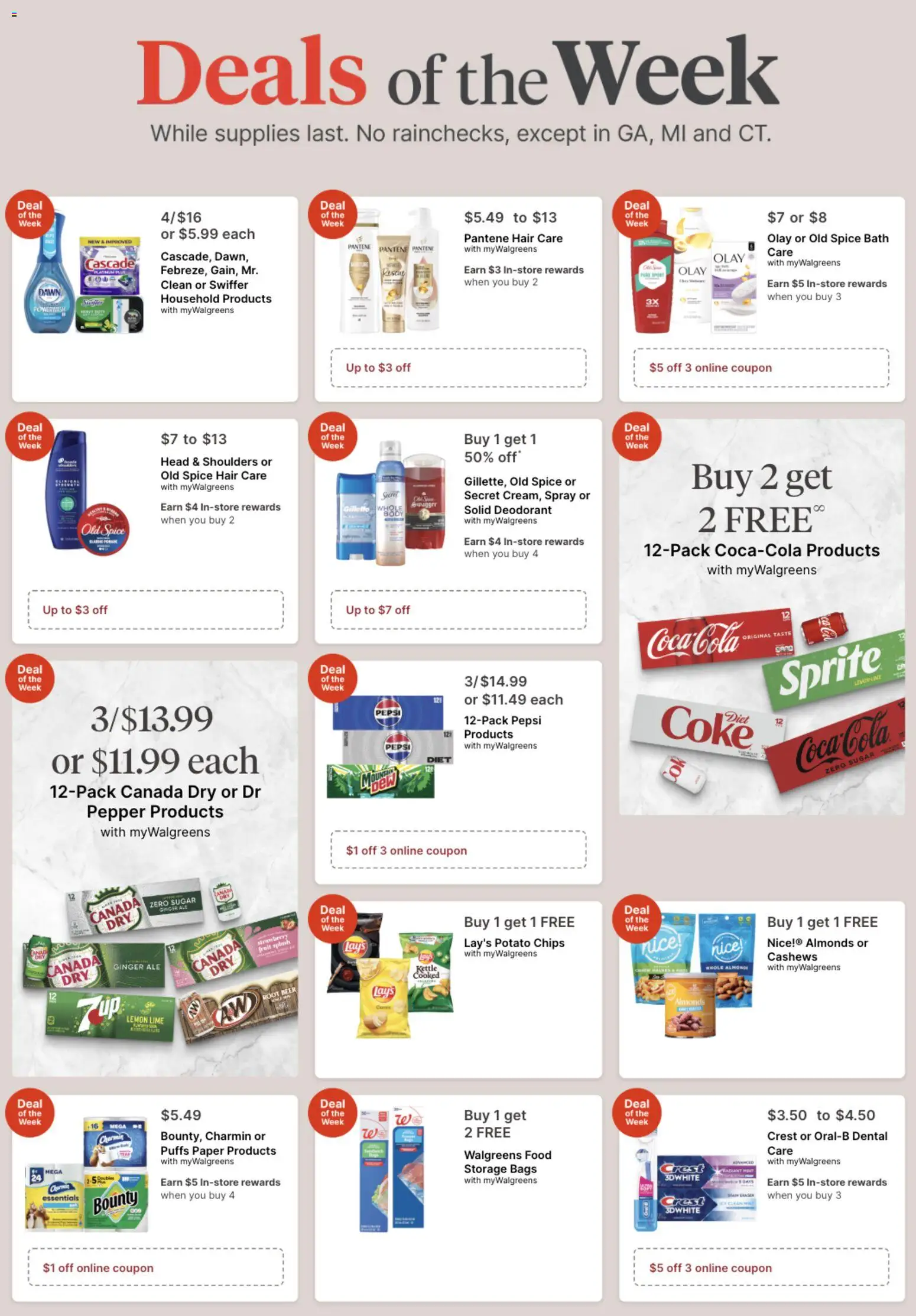 Walgreens Weekly Ad - valid from 01.02.2026 | Page: 1 | Products: Ginger, Eraser, Deodorant, Pepper