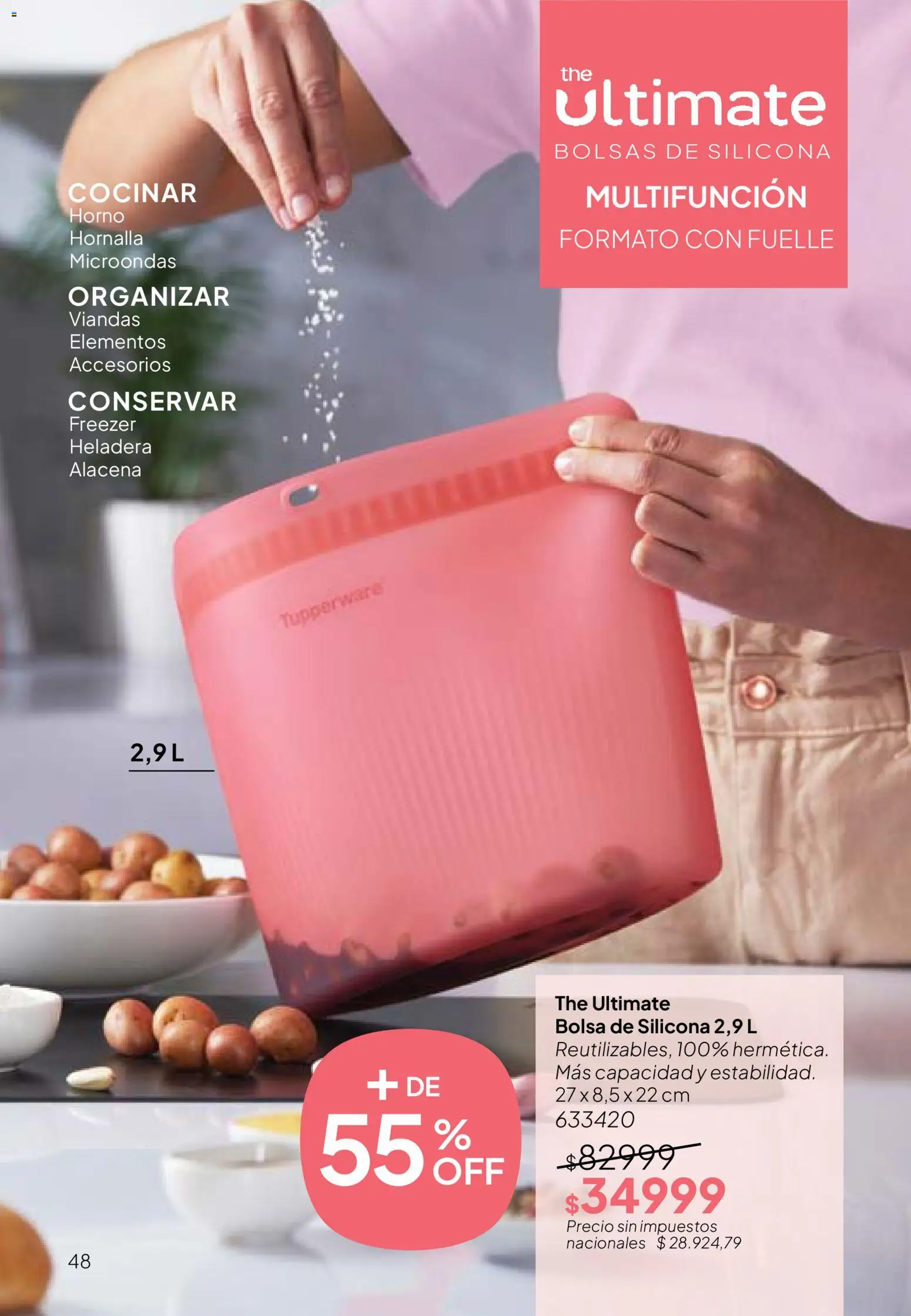 Tupperware Folleto de Campaña 2/2026 │ válido desde el 18.12.2025 | Página: 49 | Productos: Horno, Alacena, Heladera, Microondas