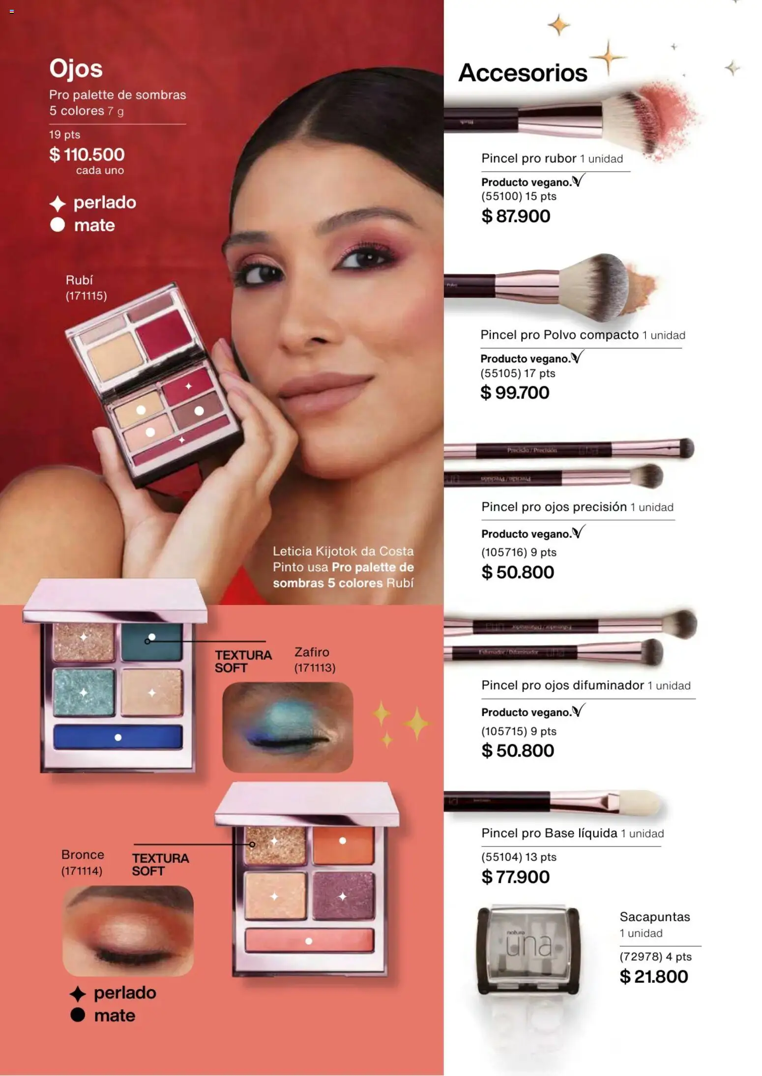 Natura revista - valida desde el 13.11.2025 | Página: 103 | Productos: Polvo compacto, Rubor, Sacapuntas, Polvo