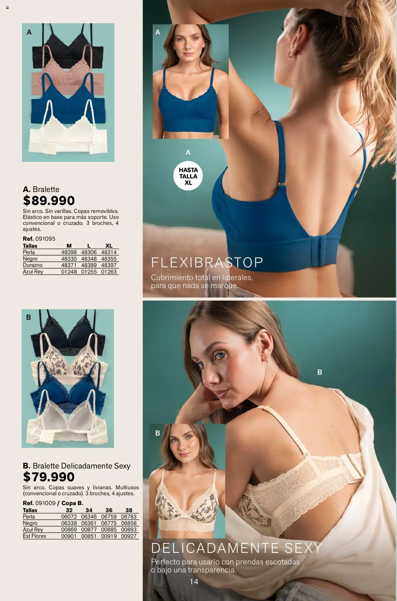 Leonisa revista - valida desde el 12.09.2025 | Página: 14 | Productos: Durazno