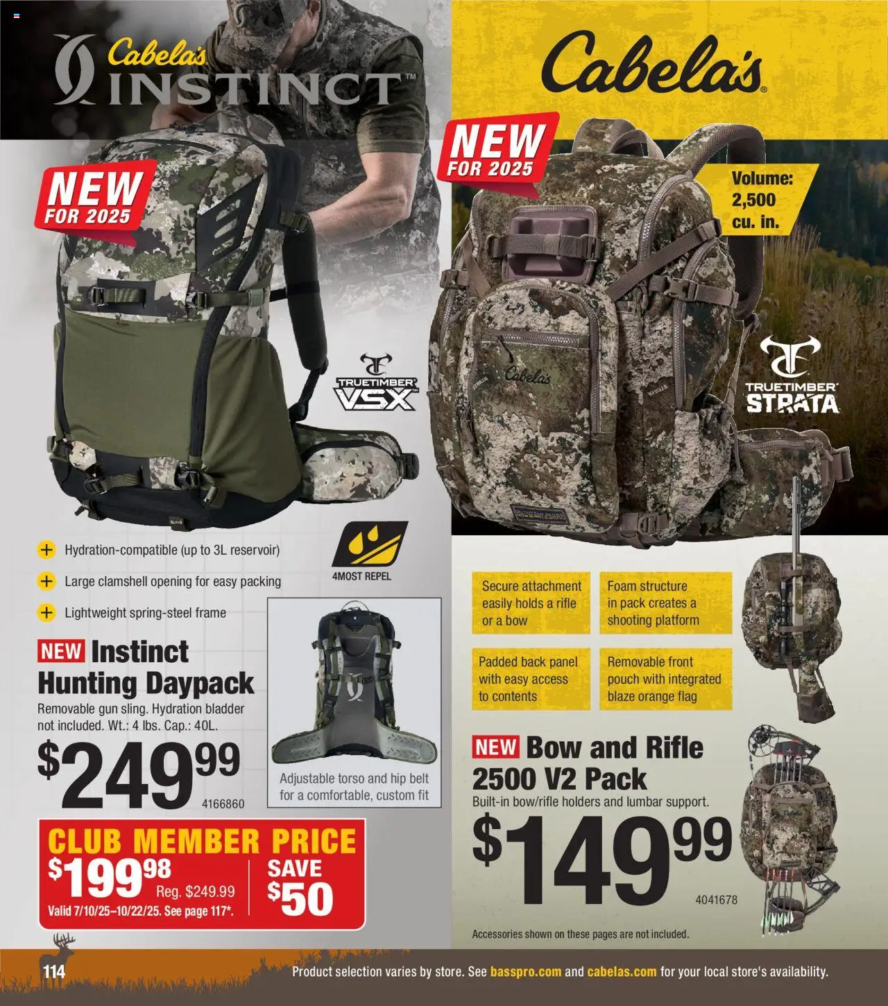 Cabela's Archery 25 - valid from 15.07.2025 | Page: 114 | Products: Bow, Belt, Gun, Rifle