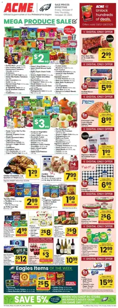 Preview of Acme weekly ads valid from 17.10.2025