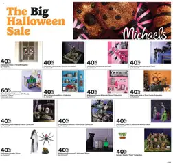 Preview of Michaels weekly flyer / circulaire from shop Michaels valid from 03.10.2025