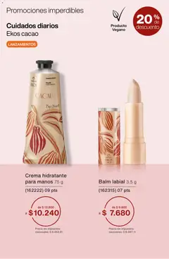 Vista previa Catálogo Natura Ciclo 3 válido desde el 09.02.2026 | Página: 37 | Productos: Cacao, Crema