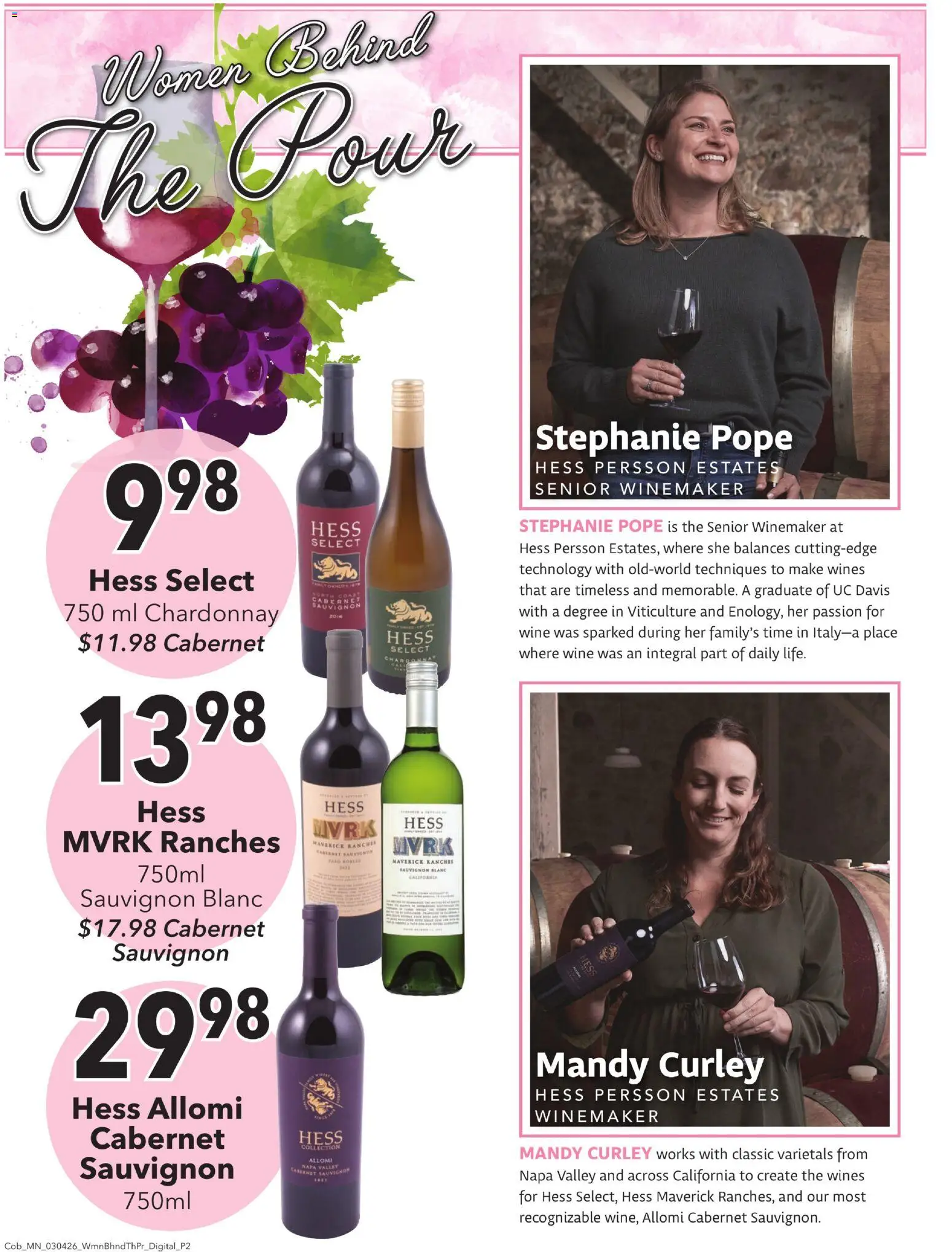 Coborn's Women and wine - valid from 04.03.2026 | Page: 2 | Products: Chard, Wine