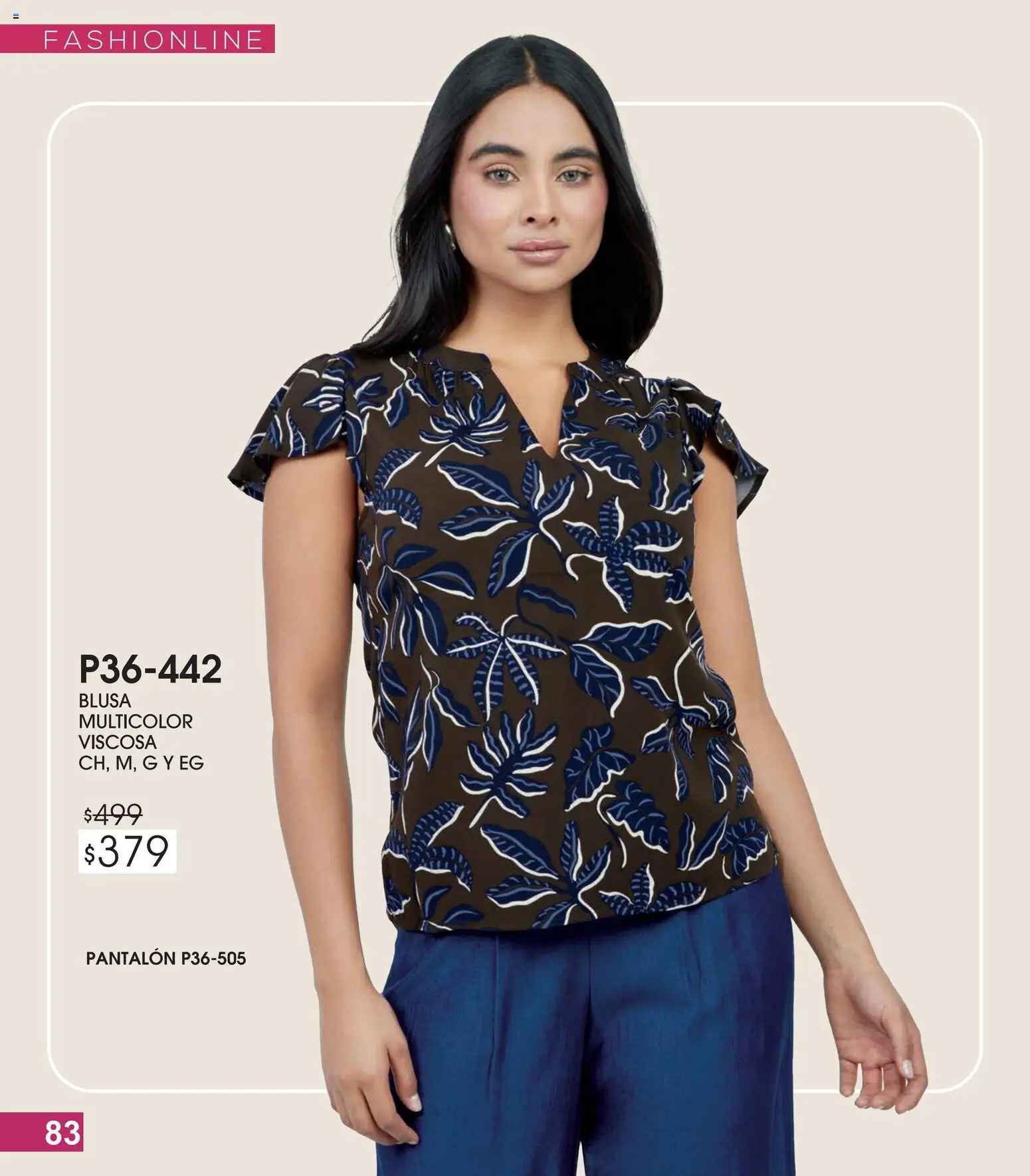 Nuevas ofertas de Cklass válidas en toda la República Mexicana desde el 13.02.2026. ¡Encuentra las mejores ofertas en Cklass catálogo Especial Fashionline! | Página: 84 | Productos: Blusa