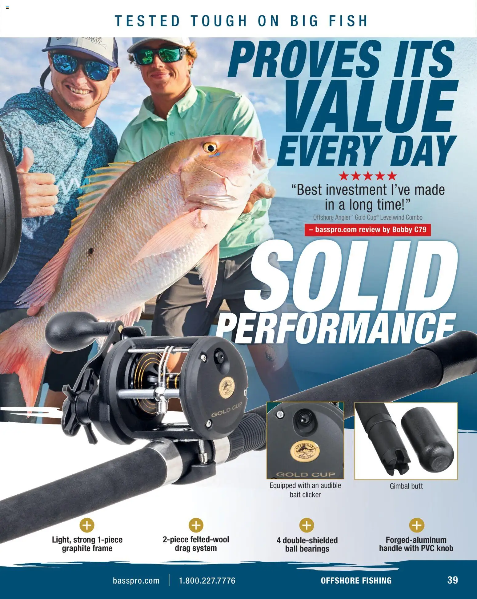 Cabela's Saltwater Specialist 26 - valid from 15.12.2025 | Page: 39 | Products: Fish, Bearings, Bait