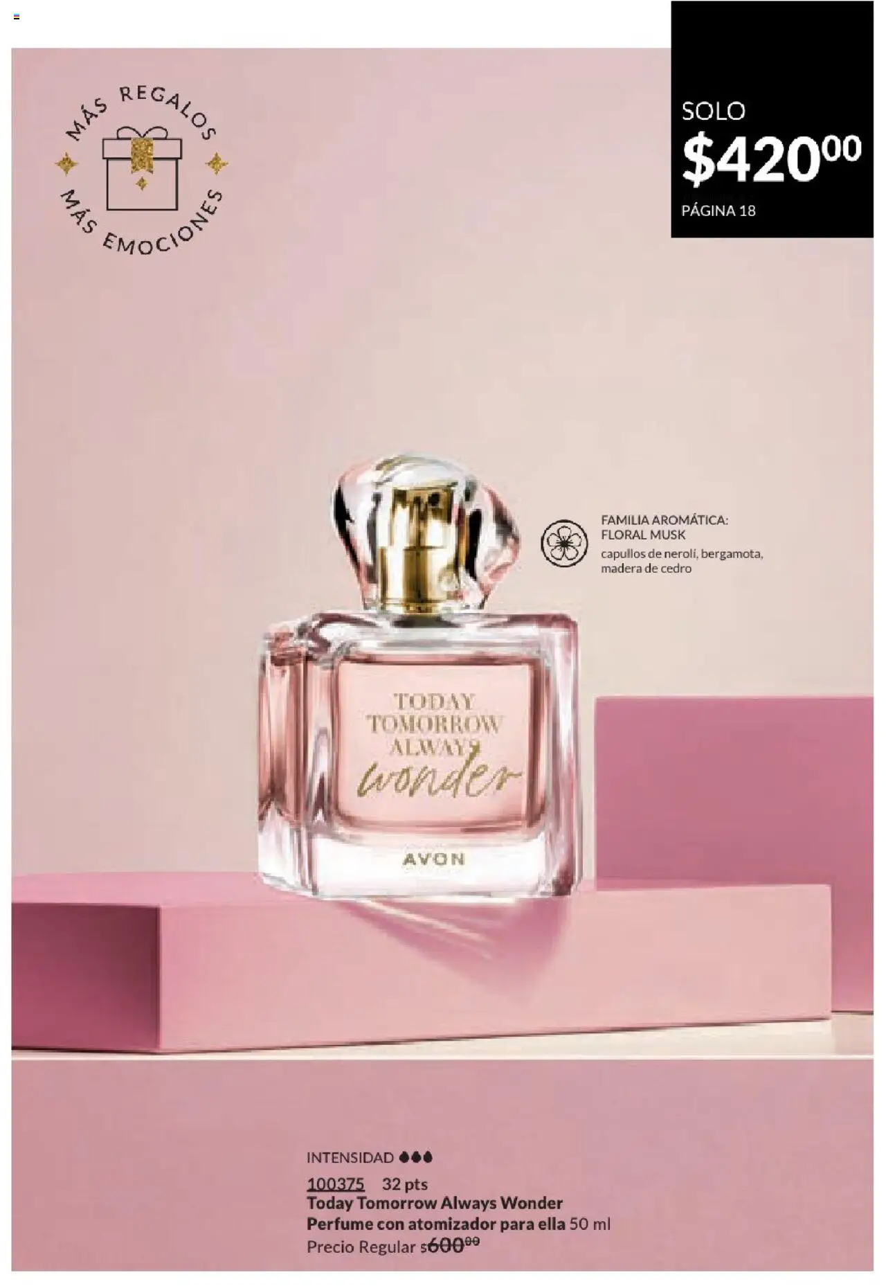 Nuevas ofertas de AVON válidas en toda la República Mexicana desde el 17.03.2025. ¡Encuentra las mejores ofertas en AVON campaña 7 2025! | Página: 18 | Productos: Perfume