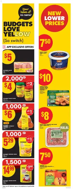 Preview of NO NAME PEANUT BUTTER, selected varieties 1 kg beurre d'arachide from shop No Frills valid from 01.01.2026 | Page: 2