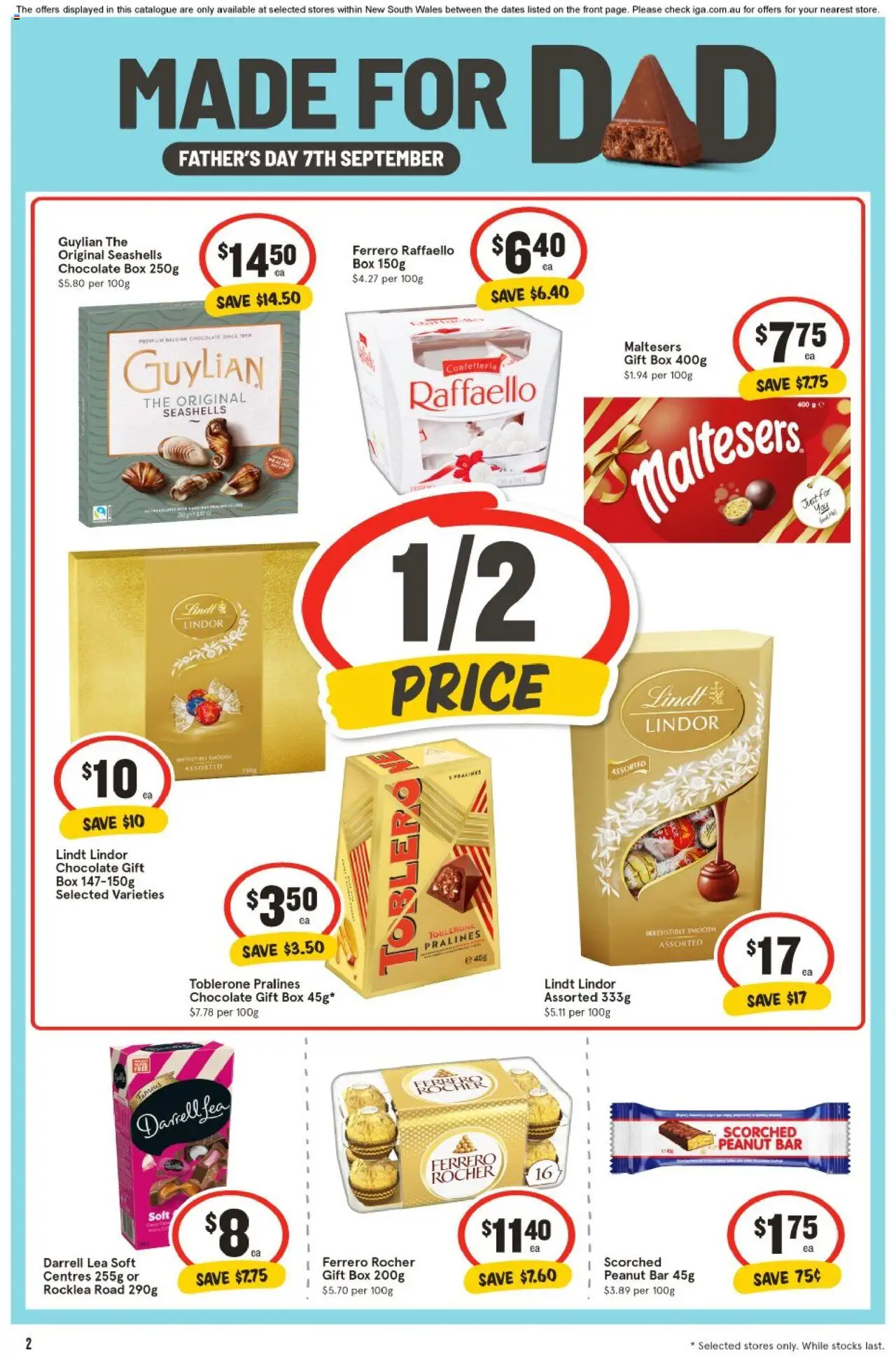 IGA catalogue - valid from 03.09.2025 | Page: 2 | Products: Toilet, Ice cream, Water, Laundry