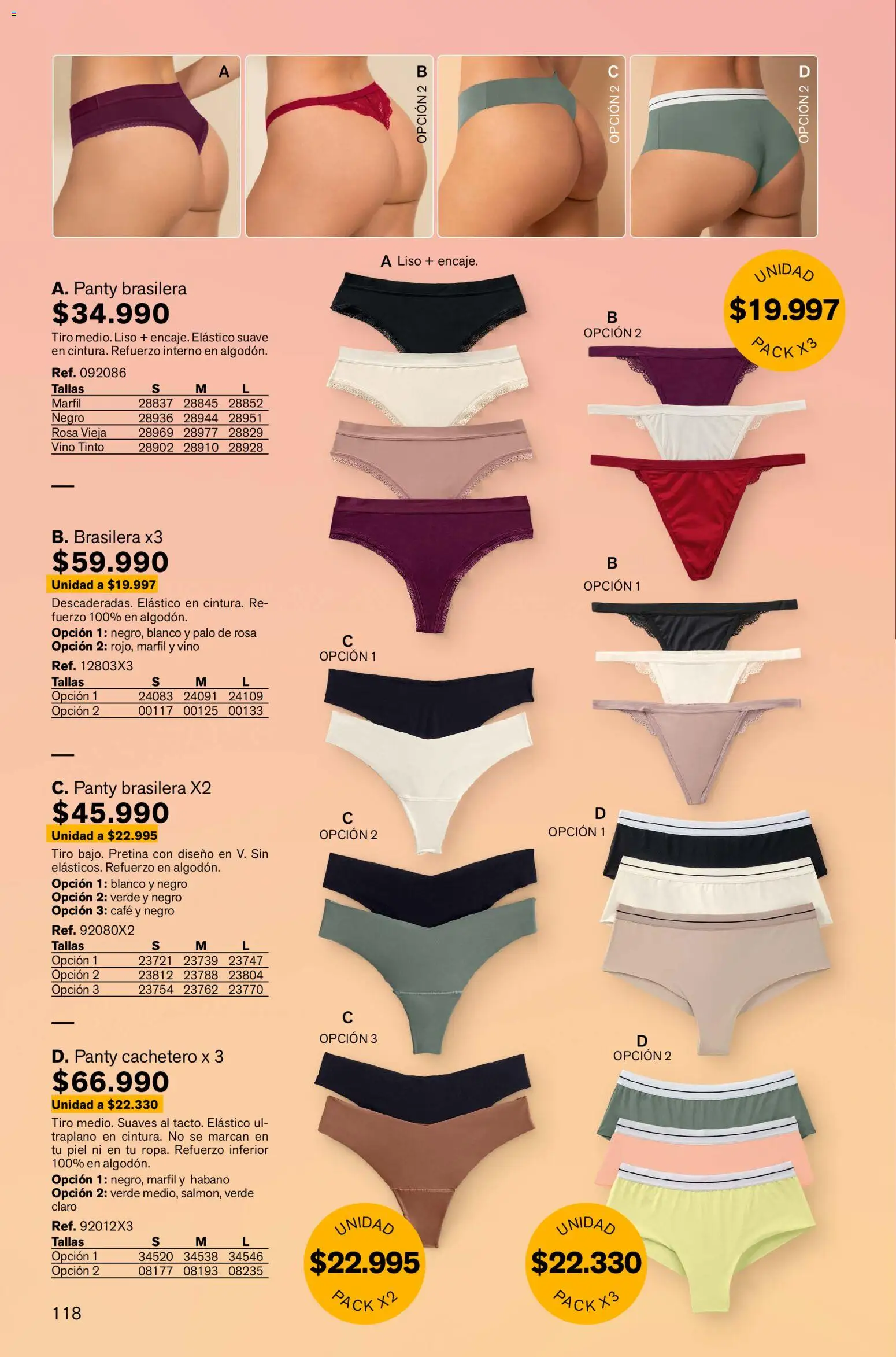 Leonisa revista - valida desde el 02.01.2026 | Página: 118 | Productos: Brazo de reina, Cachetero, Café, Vino