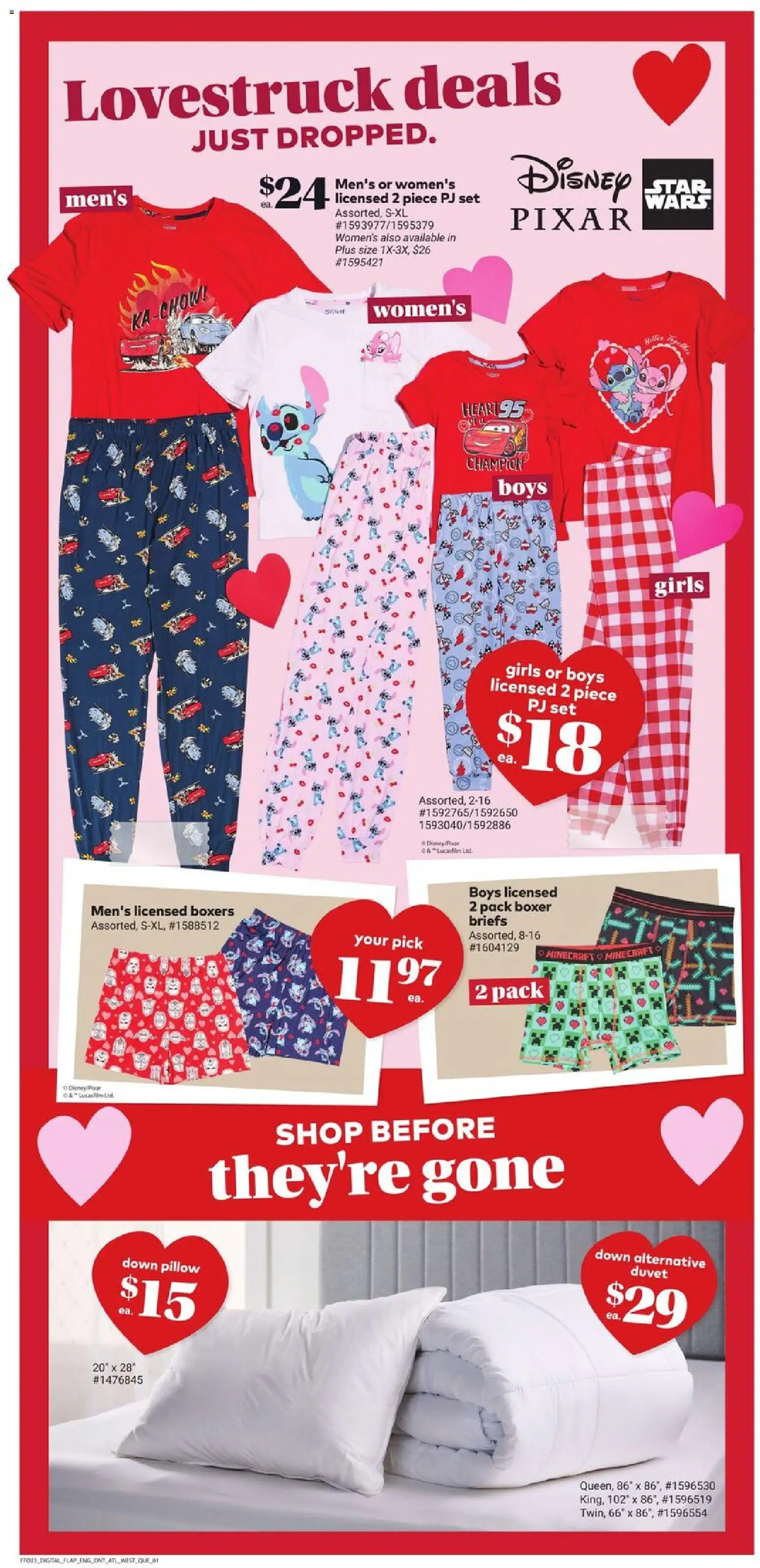 Giant Tiger flyer valid from 07.01.2026 | Page: 5 | Products: Boxers, Pillow, Briefs