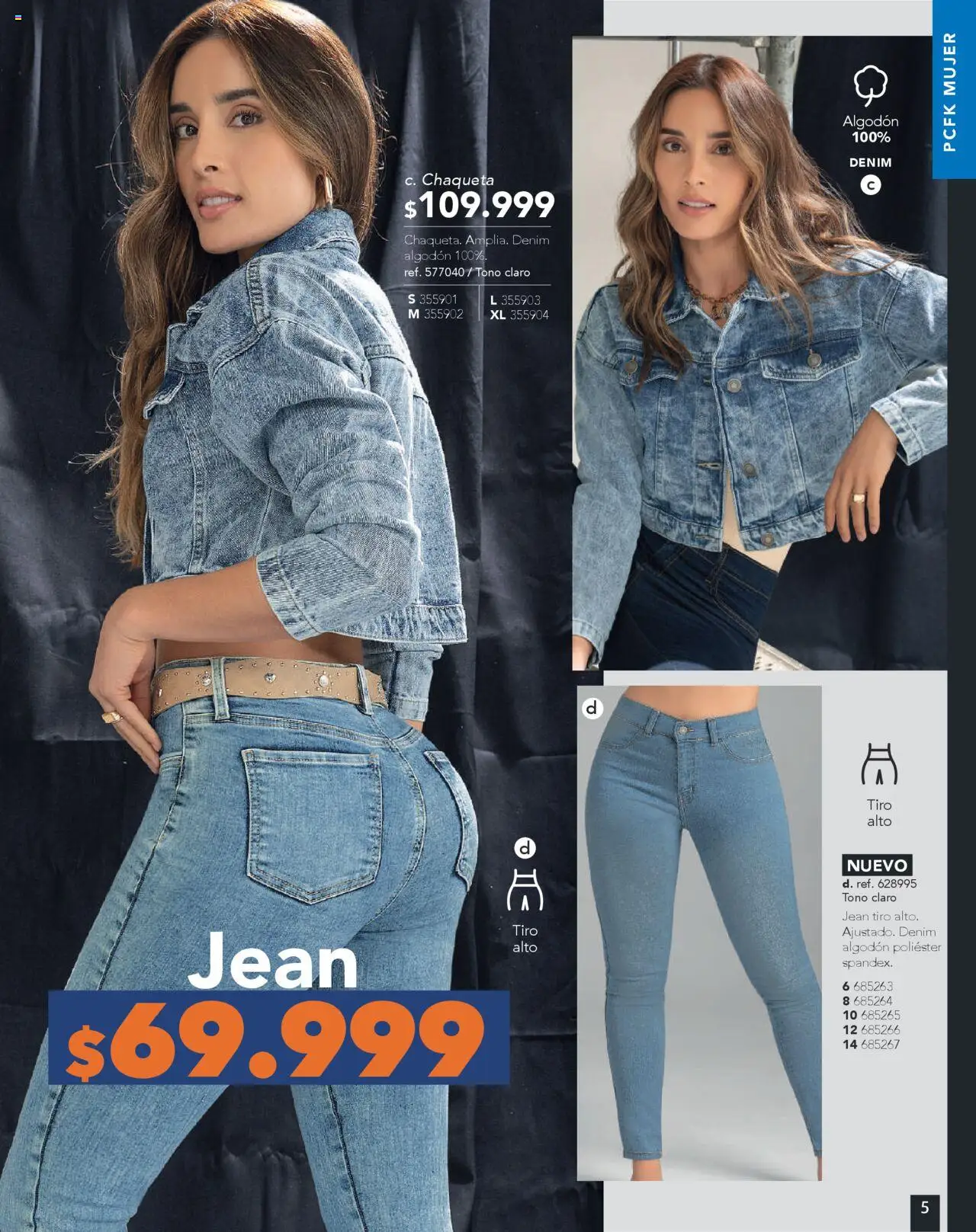 Pacifika revista - valida desde el 10.09.2025 | Página: 5 | Productos: Algodón, Jean, Chaqueta