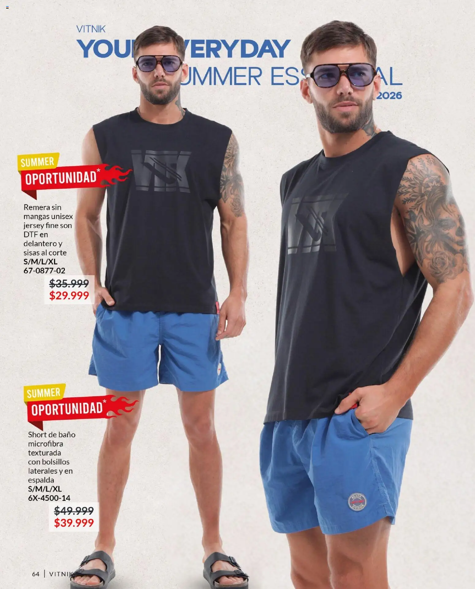 Vitnik - Folleto │ válido desde el 03.12.2025 | Página: 64 | Productos: Remera, Short, Baño