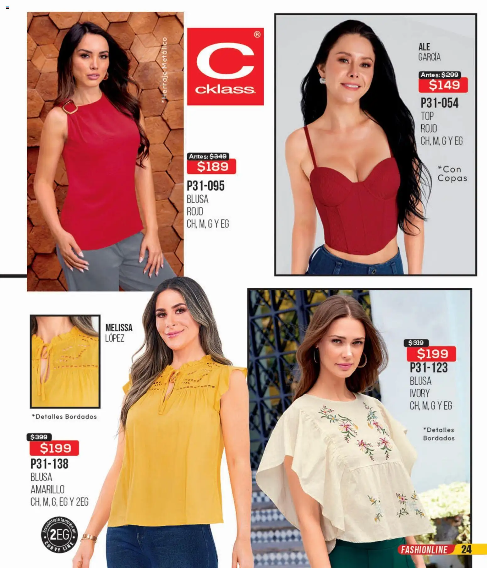 Nuevas ofertas de Cklass válidas en toda la República Mexicana desde el 16.02.2026. ¡Encuentra las mejores ofertas en Cklass catálogo Remate Ropa! | Página: 25 | Productos: Blusa