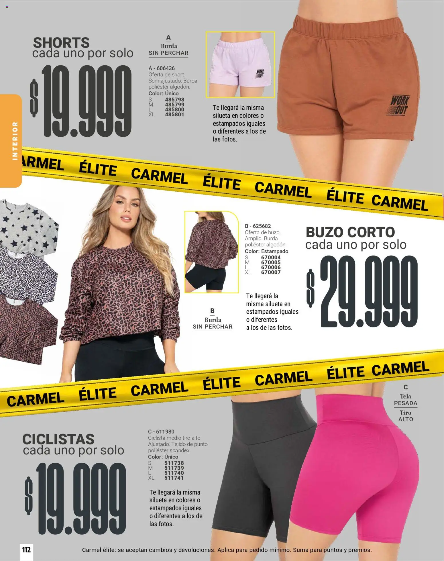 Carmel revista - valida desde el 01.01.2026 | Página: 112 | Productos: Té, Buzo