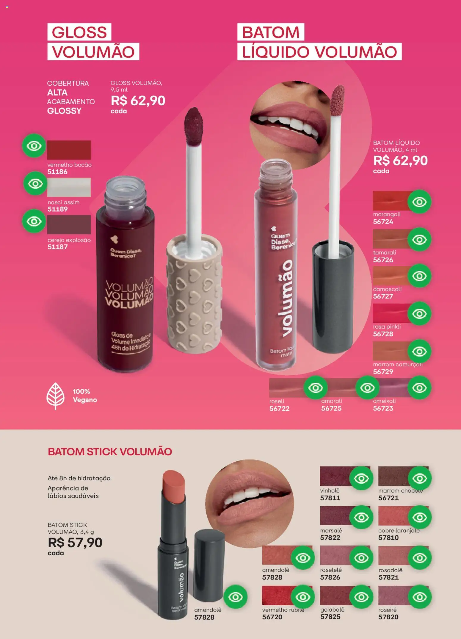 O Boticário Folheto - válido de 09.02.2026 | Página: 141 | Produtos: Cereja, Batom