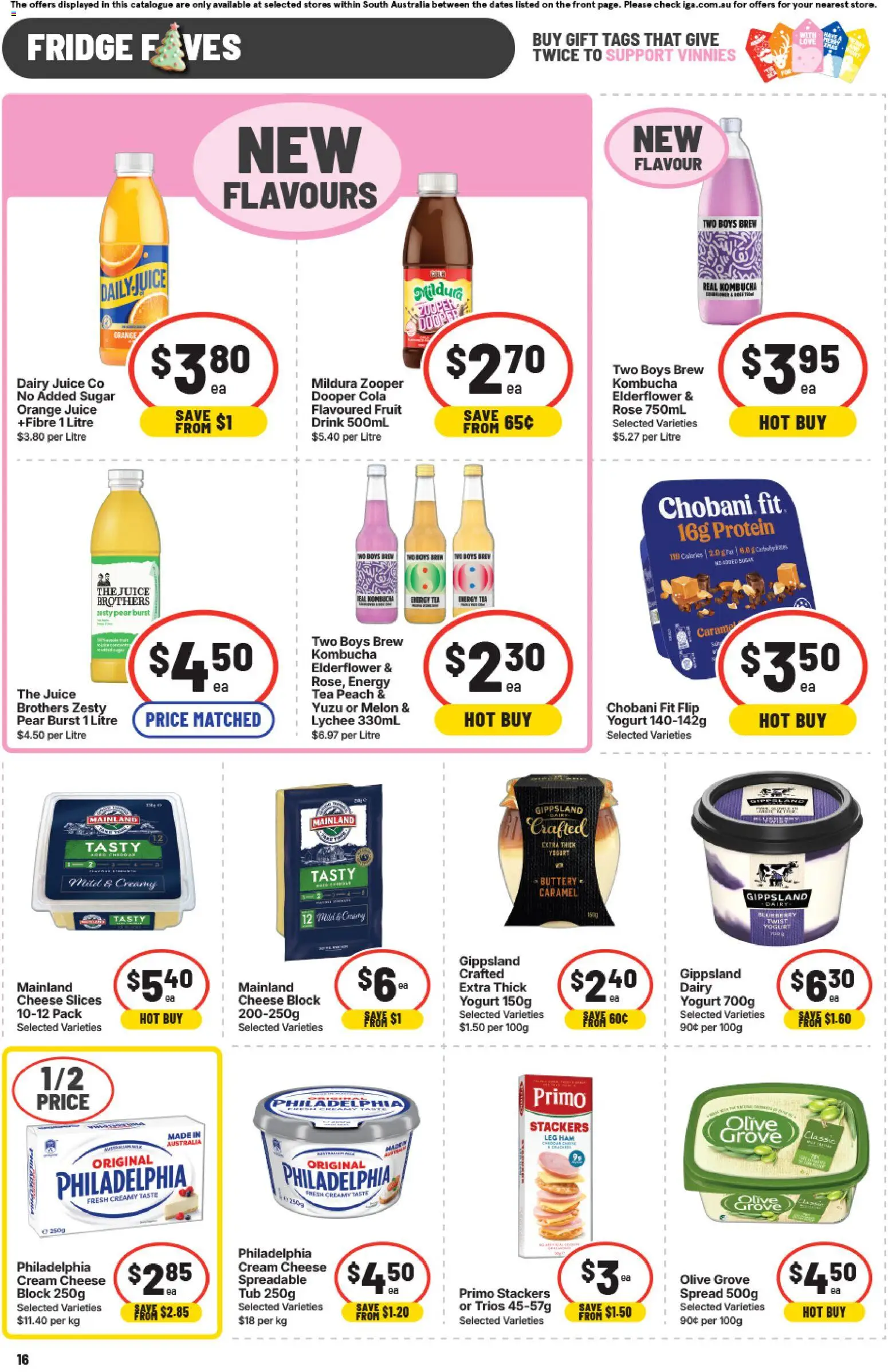IGA catalogue - valid from 12.11.2025 | Page: 12 | Products: Tea, Sugar, Peach, Pear