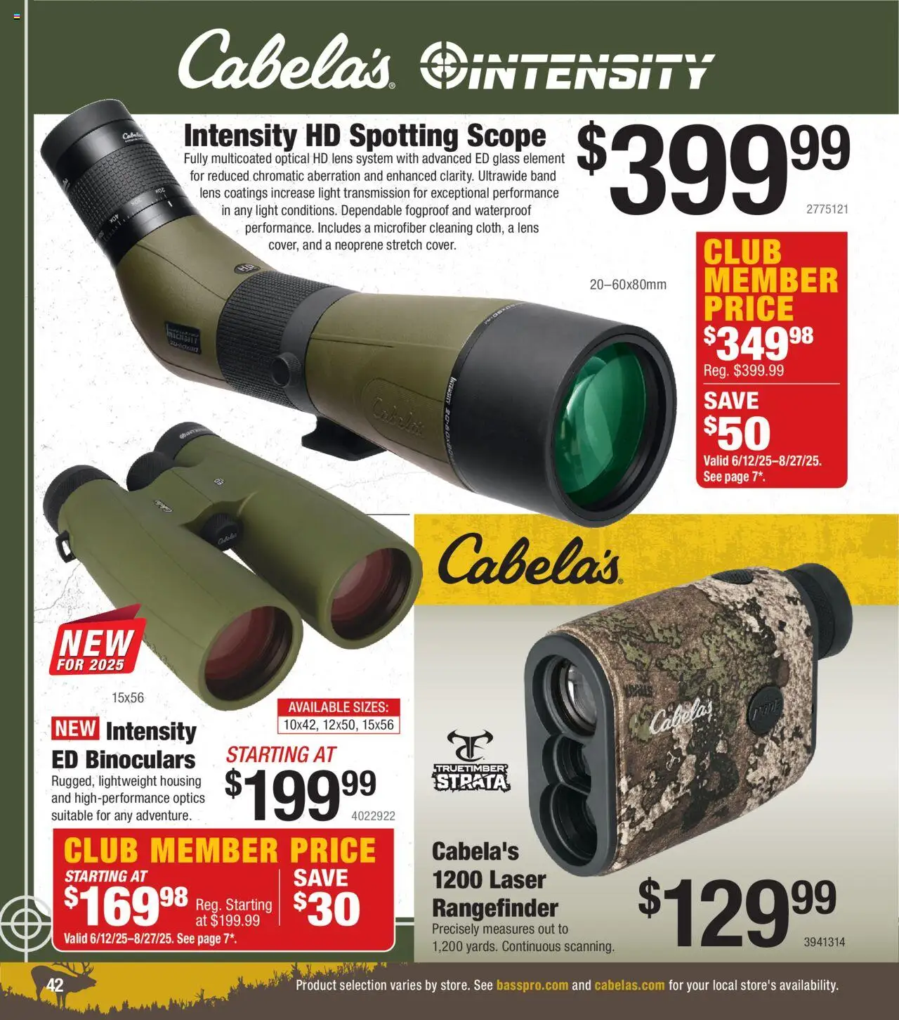 Cabela's Big Game Hunting 25 - valid from 12.06.2025 | Page: 42 | Products: Rangefinder