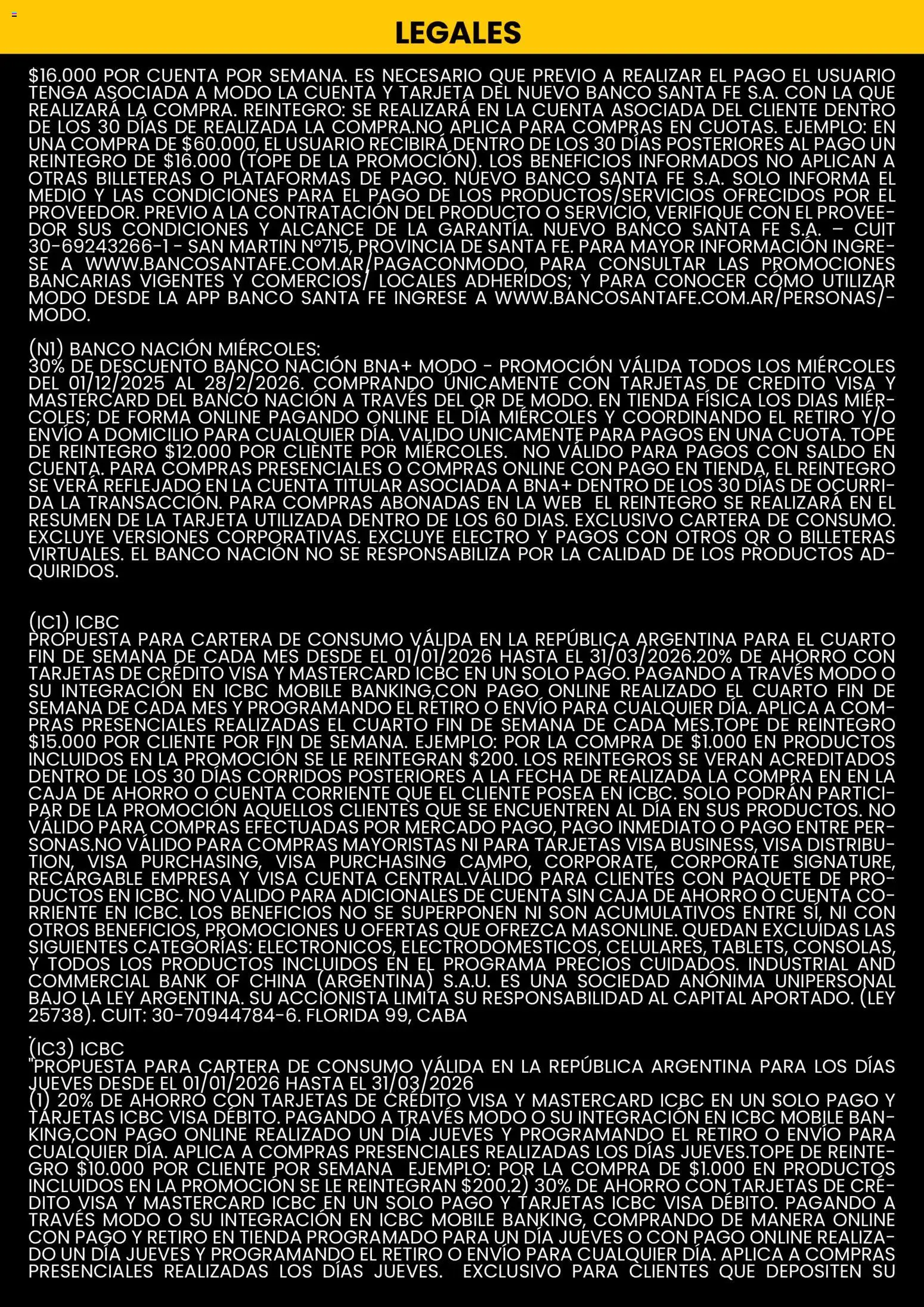 Punto Mayorista catálogo │ válido desde el 01.01.2026 | Página: 6 | Productos: Cartera, Banco, Caja