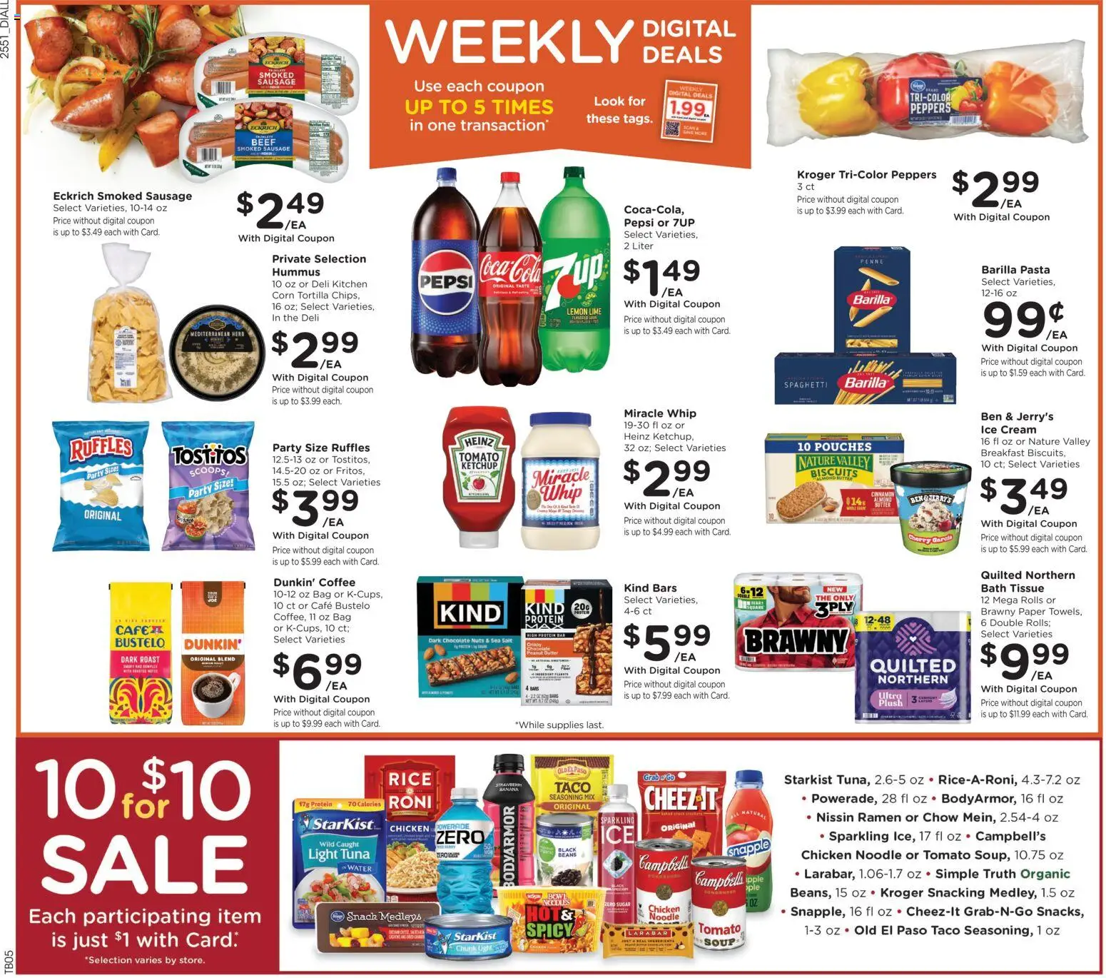 Dillons Weekly Ad - KS - valid from 21.01.2026 | Page: 2 | Products: Coffee, Ketchup, Salt, Sugar